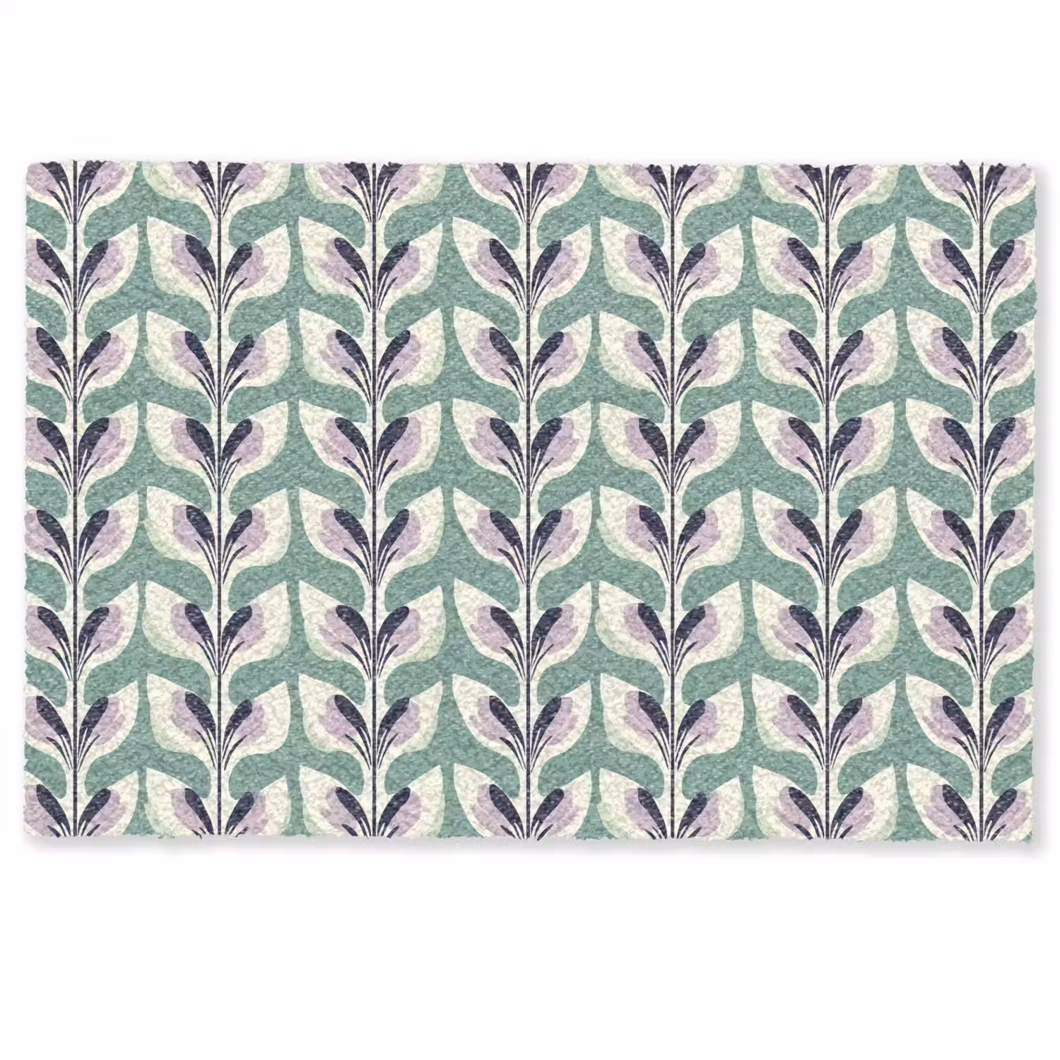 Retro - Modern - Groen Deurmat klein 898 -zkaufland3d