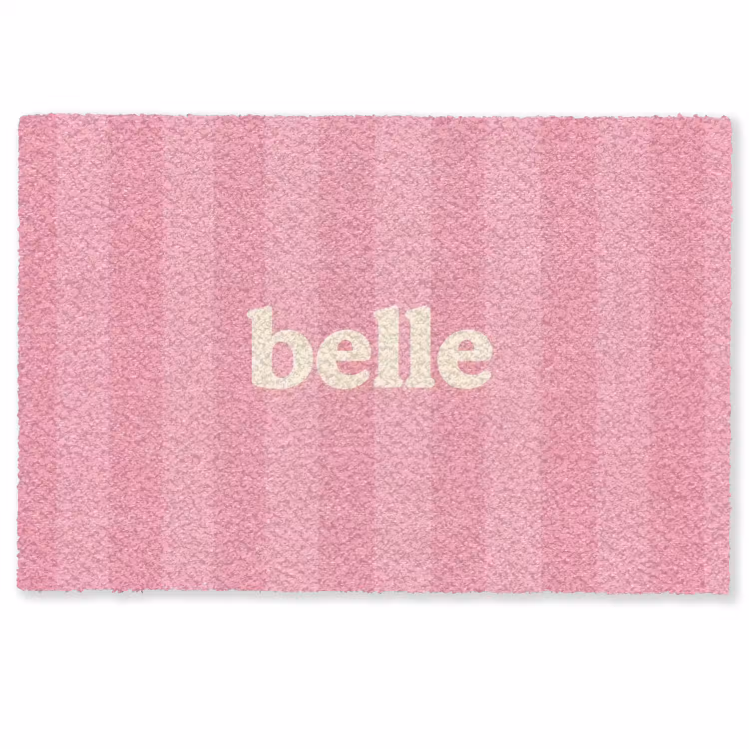 Roze - Gestreept - Belle Deurmat klein -zkaufland3d