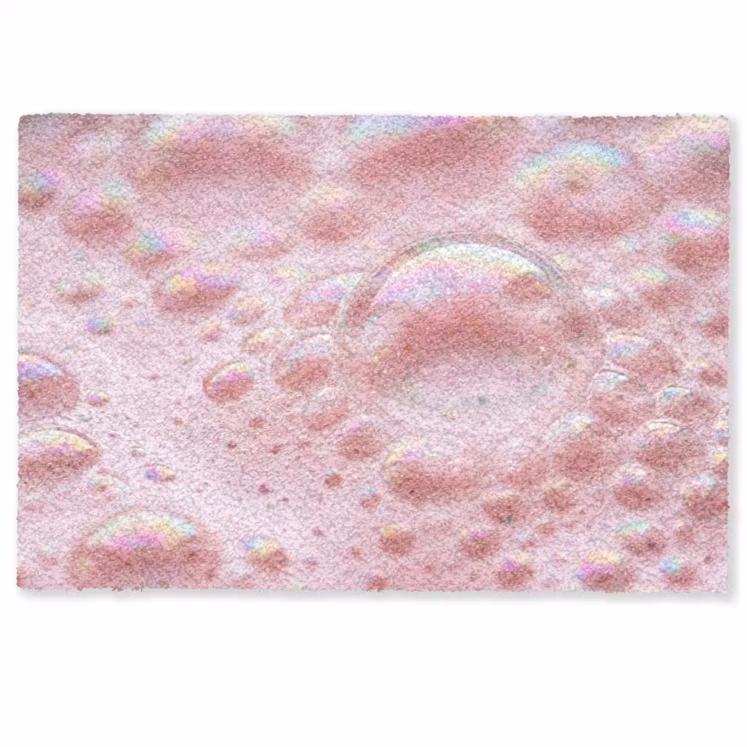 Schuim - Structuur - Roze Deurmat klein -zkaufland3d