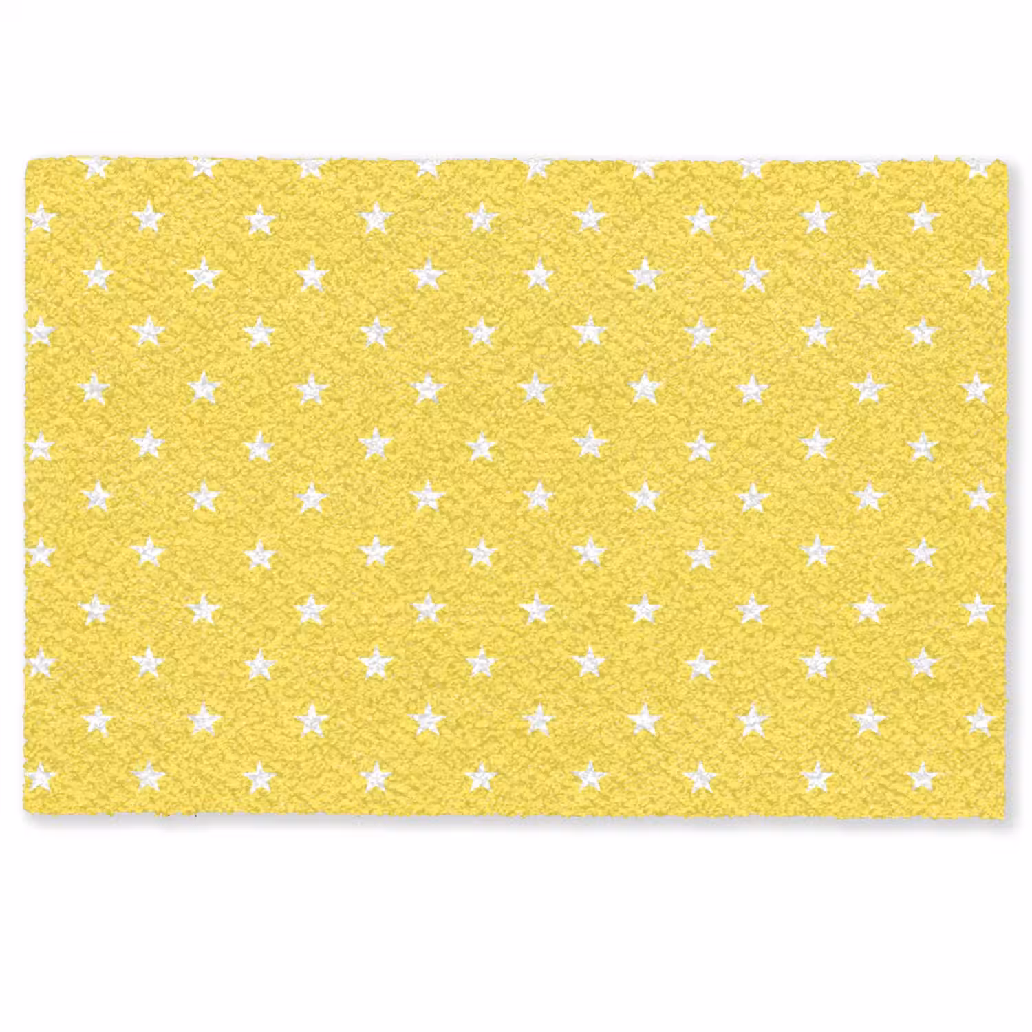 Sterren - Patroon - Minimalistisch - Geel Deurmat klein 898 -zkaufland3d