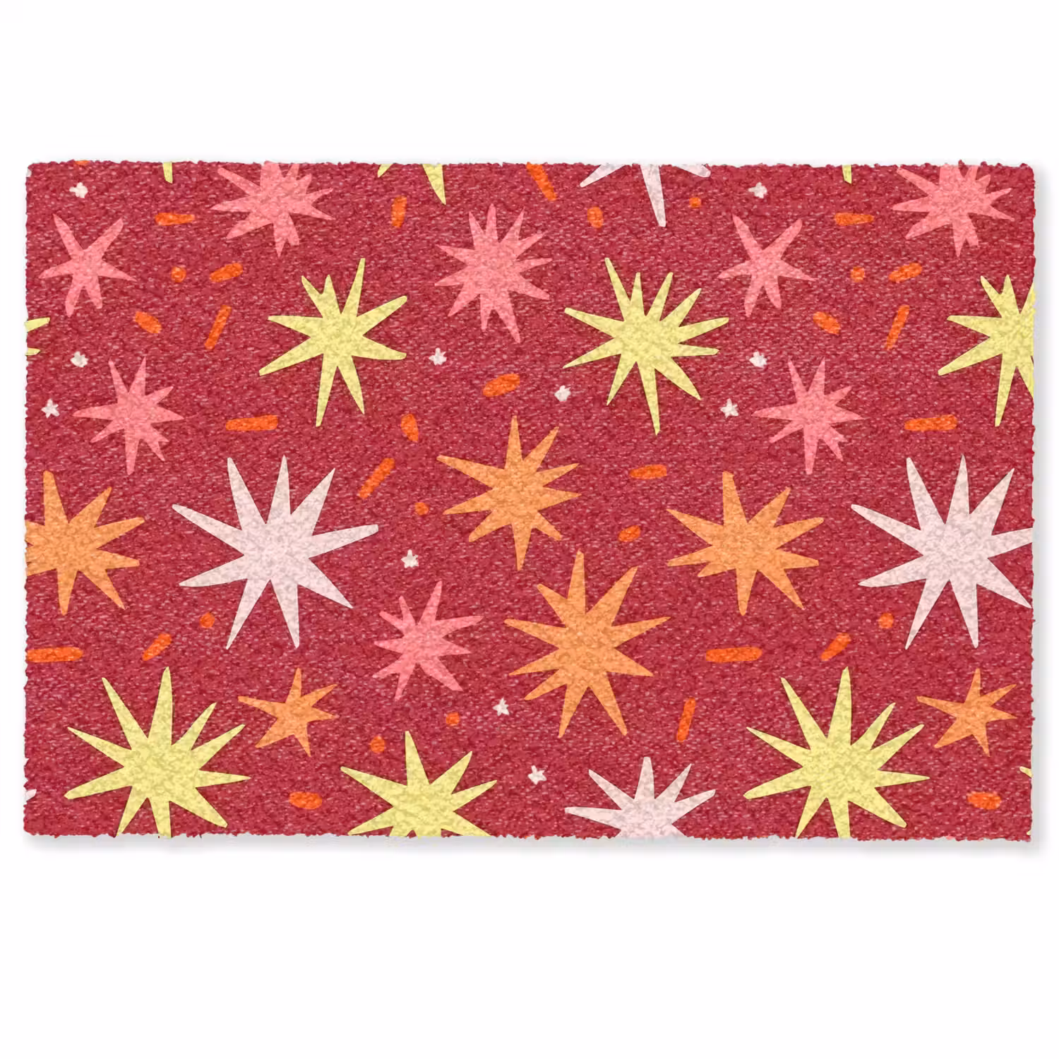Sterren - Speels - Rood Deurmat klein 898 -zkaufland3d