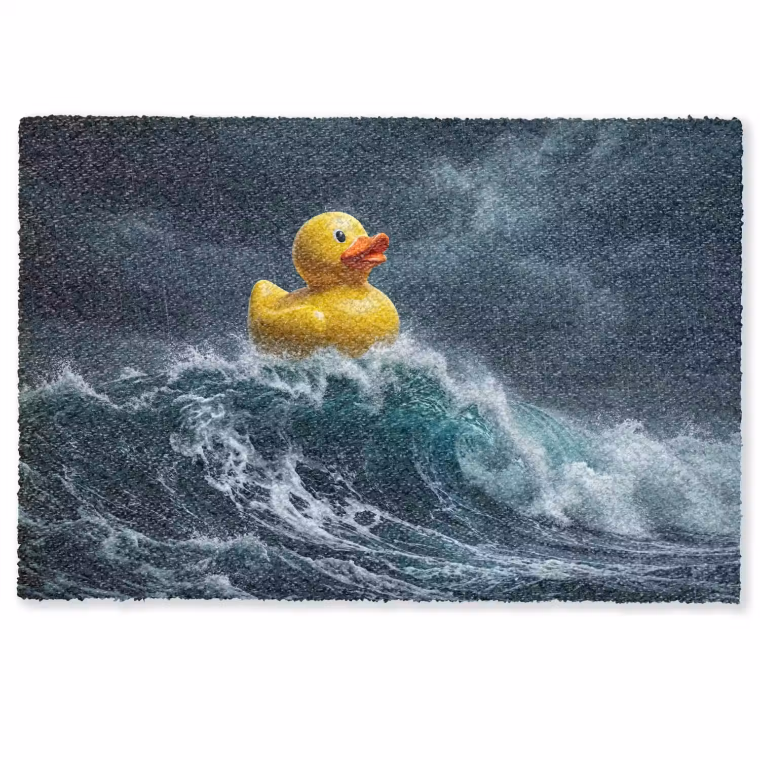 Storm - Badeend - Golven Deurmat klein -zkaufland3d