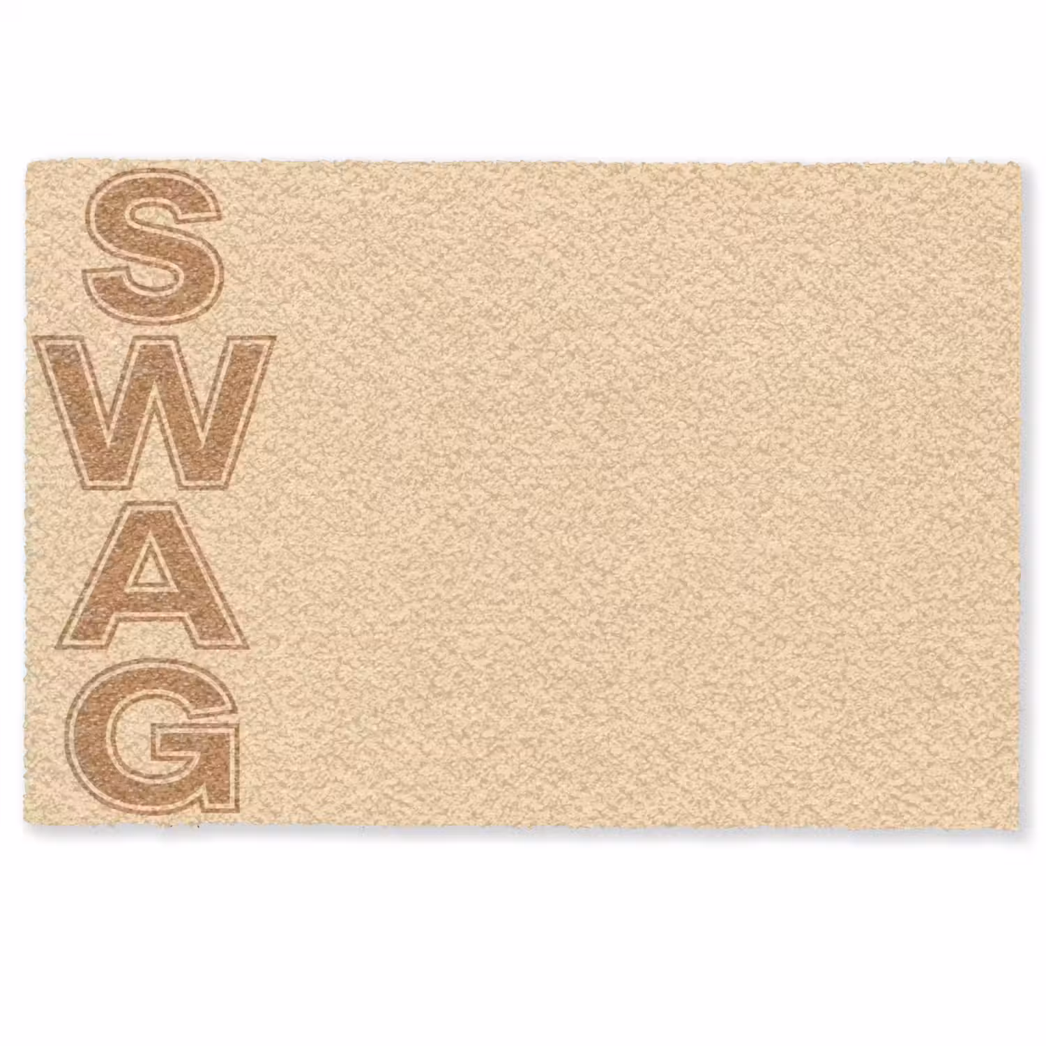 Swag - Bruin - Beige Deurmat klein -zkaufland3d