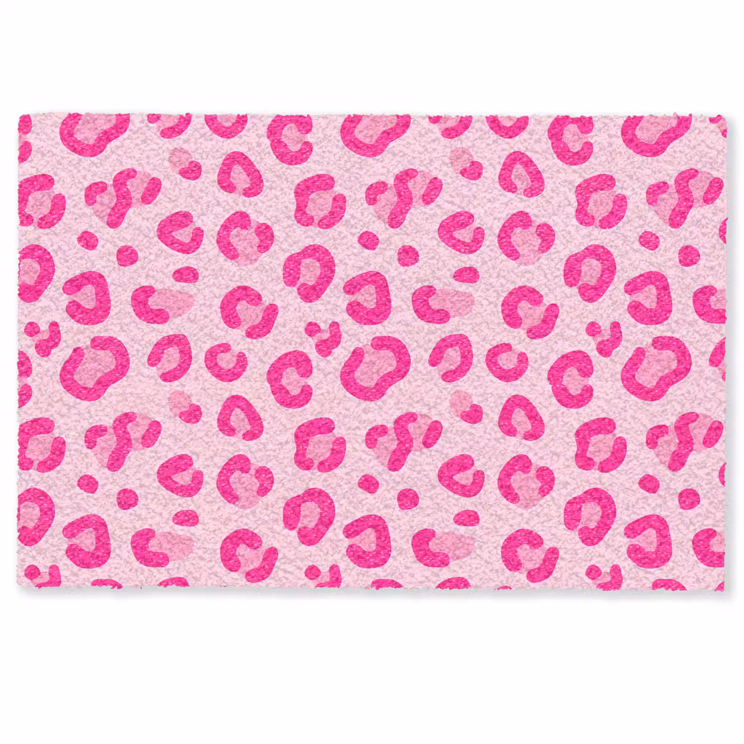 Dierenprint - Patroon - Abstract - Modern - Roze Deurmat klein -zkaufland3d