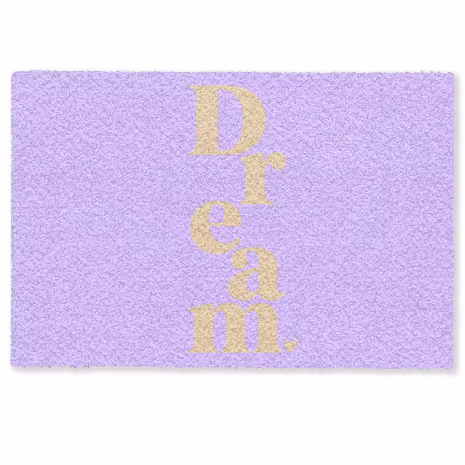 Dream - Paars - Typografisch Deurmat klein -zkaufland3d