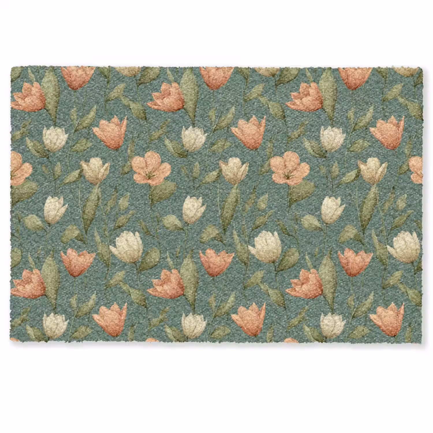 Tulpen - Botanisch - Groen Deurmat klein 898 -zkaufland3d