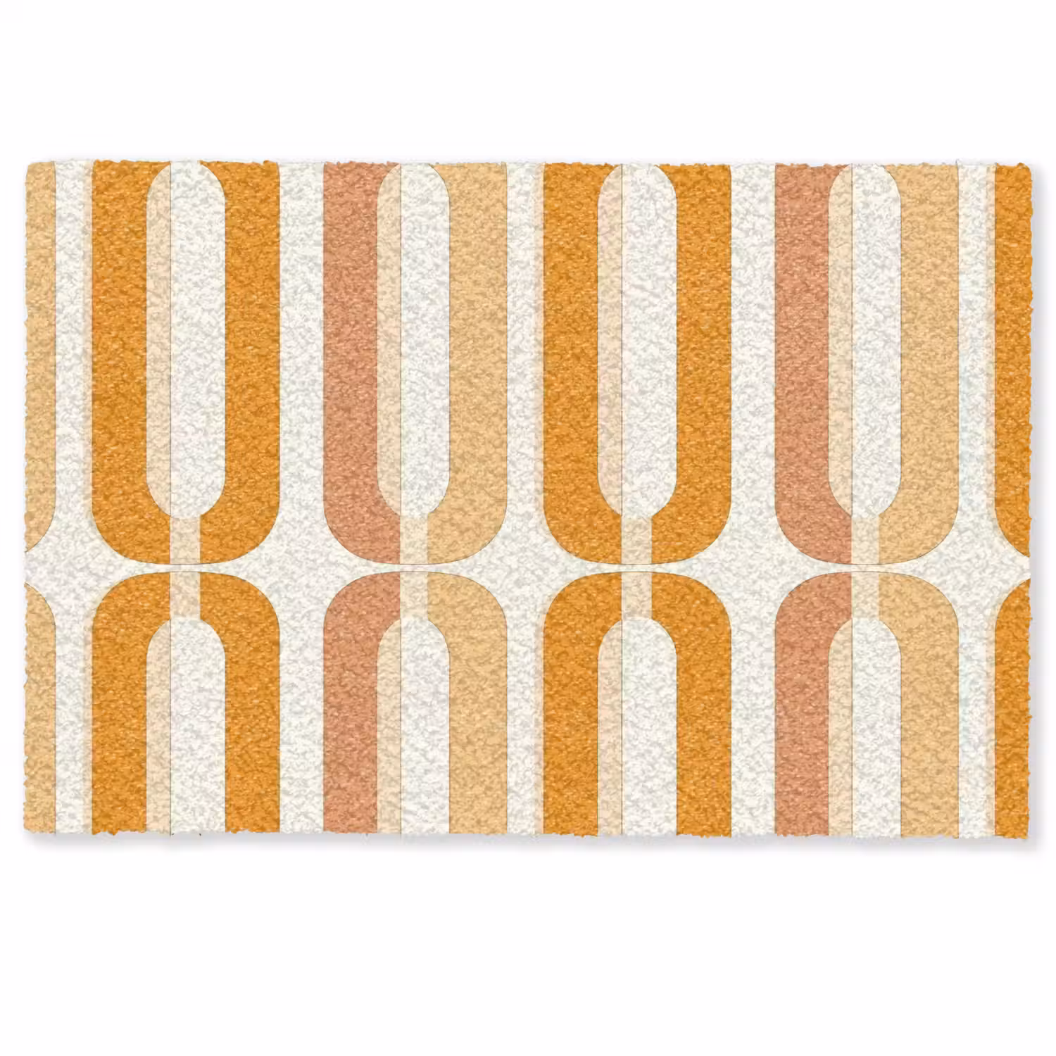 U-vorm - Retro - Oranje Deurmat klein 898 -zkaufland3d