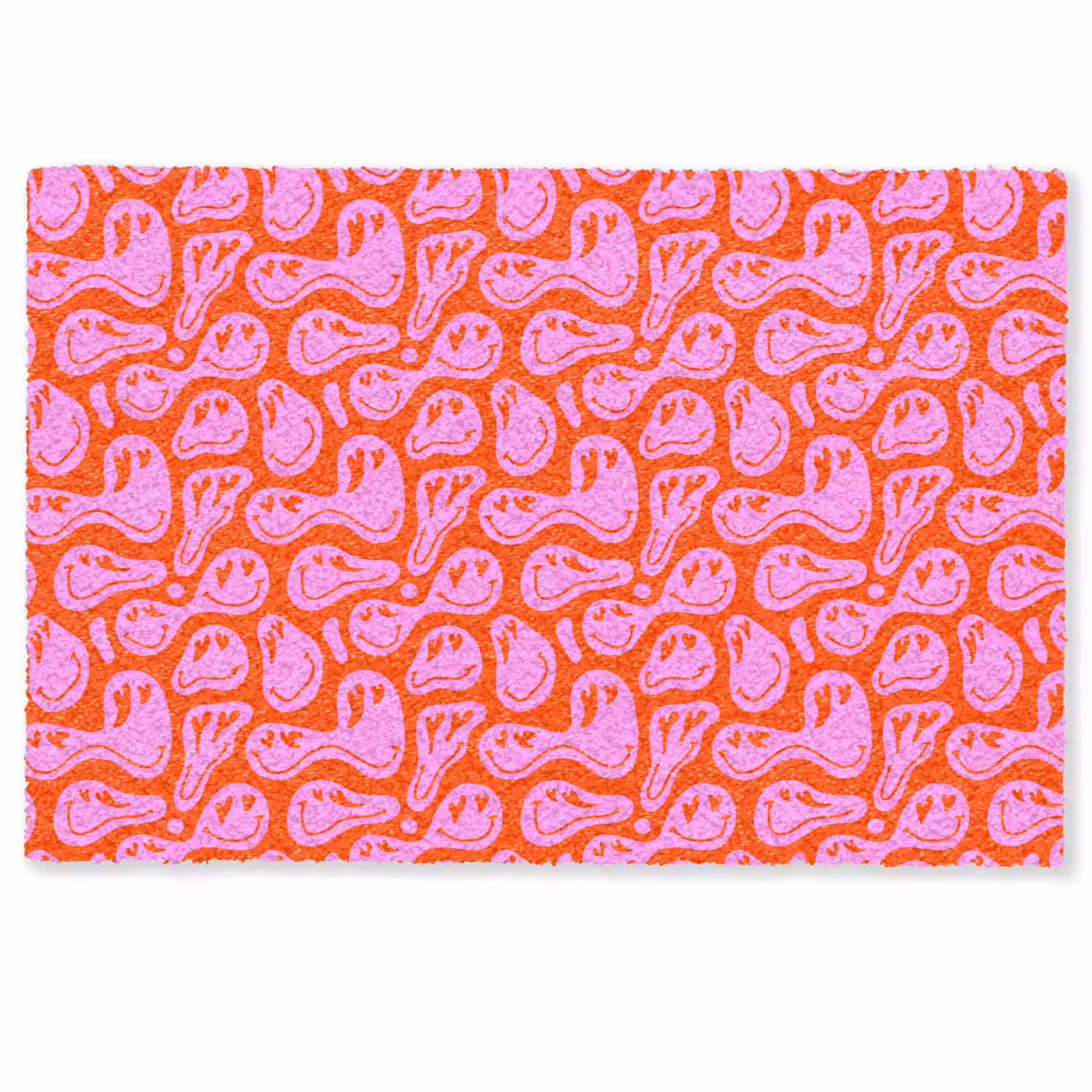 Valentijn - Smiley - Rood - Roze Deurmat klein 898 -zkaufland3d