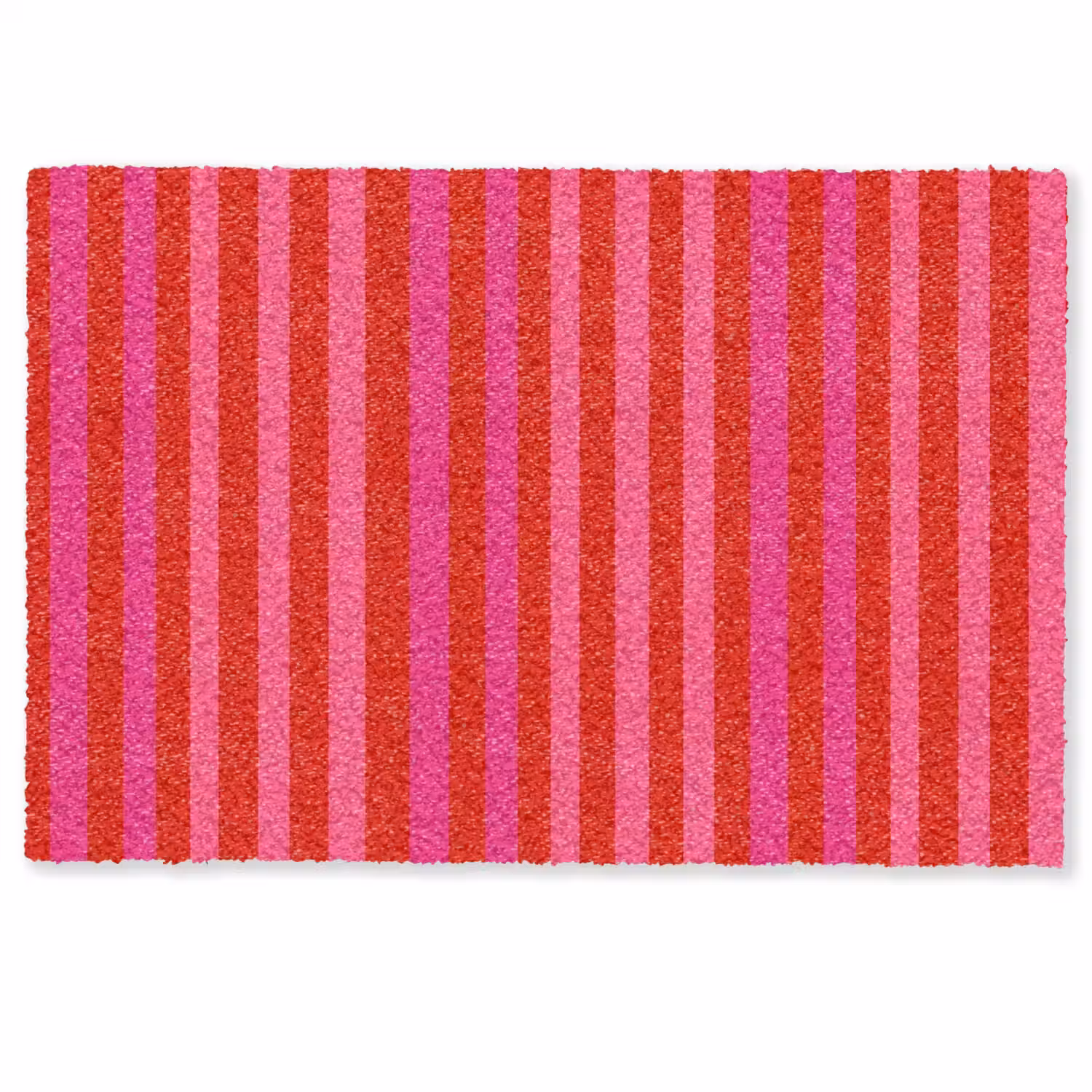 Verticaal - Strepen - Roze Deurmat klein 898 -zkaufland3d
