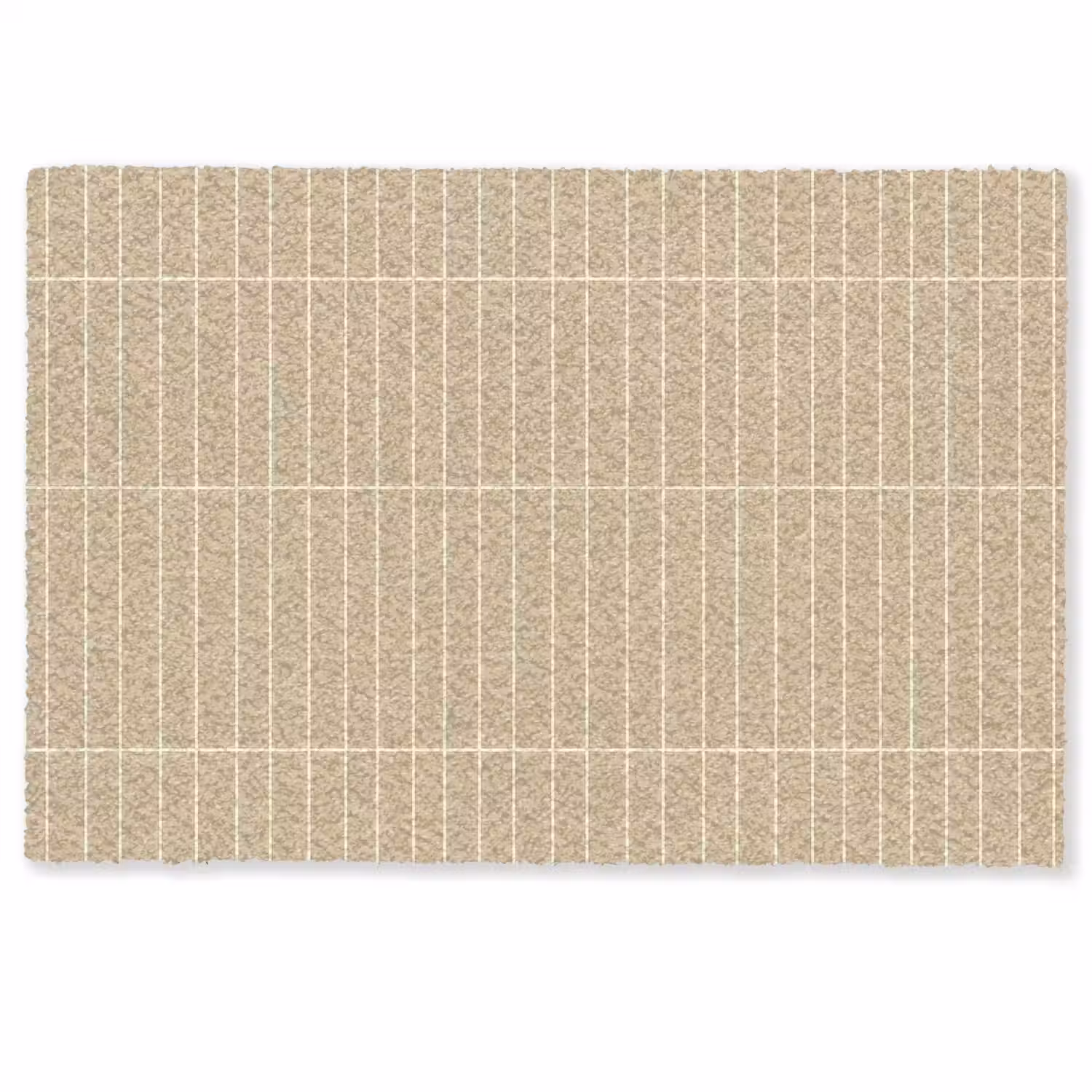 Verticaal - Wandtegel - Zand - Beige Deurmat klein 898 -zkaufland3d