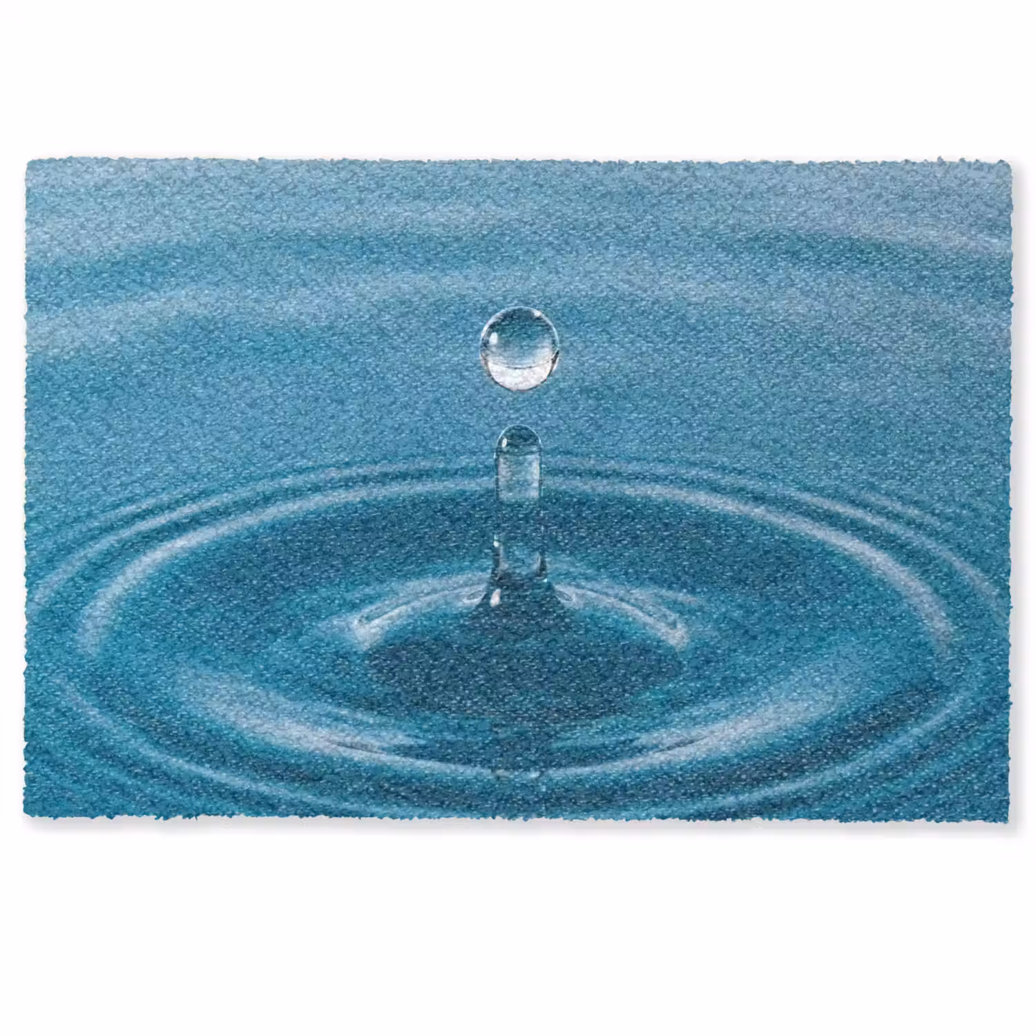 Waterdruppel - Water - Oppervlakte Deurmat klein -zkaufland3d