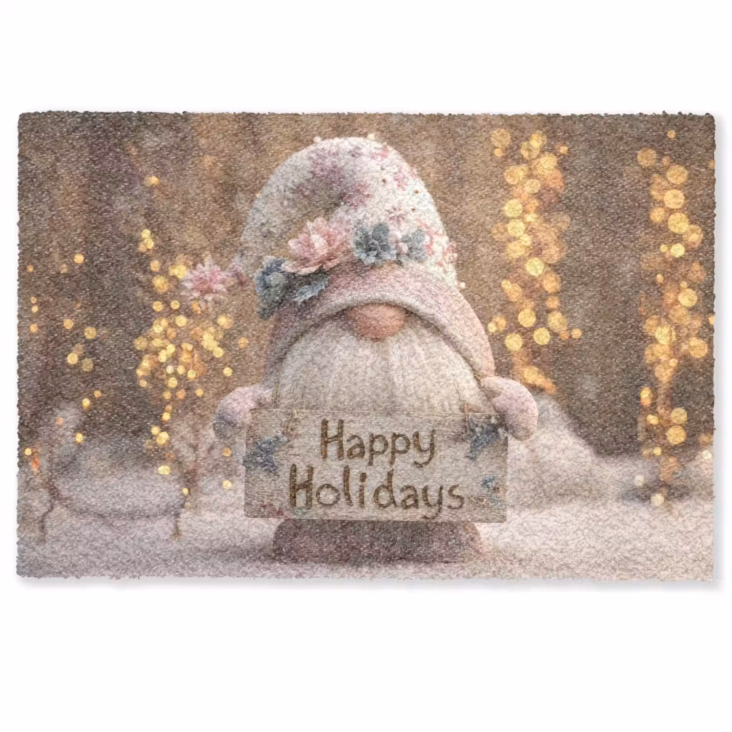 Kerst - Gnome - Bord - Kleurrijk Deurmat klein -zkaufland3d