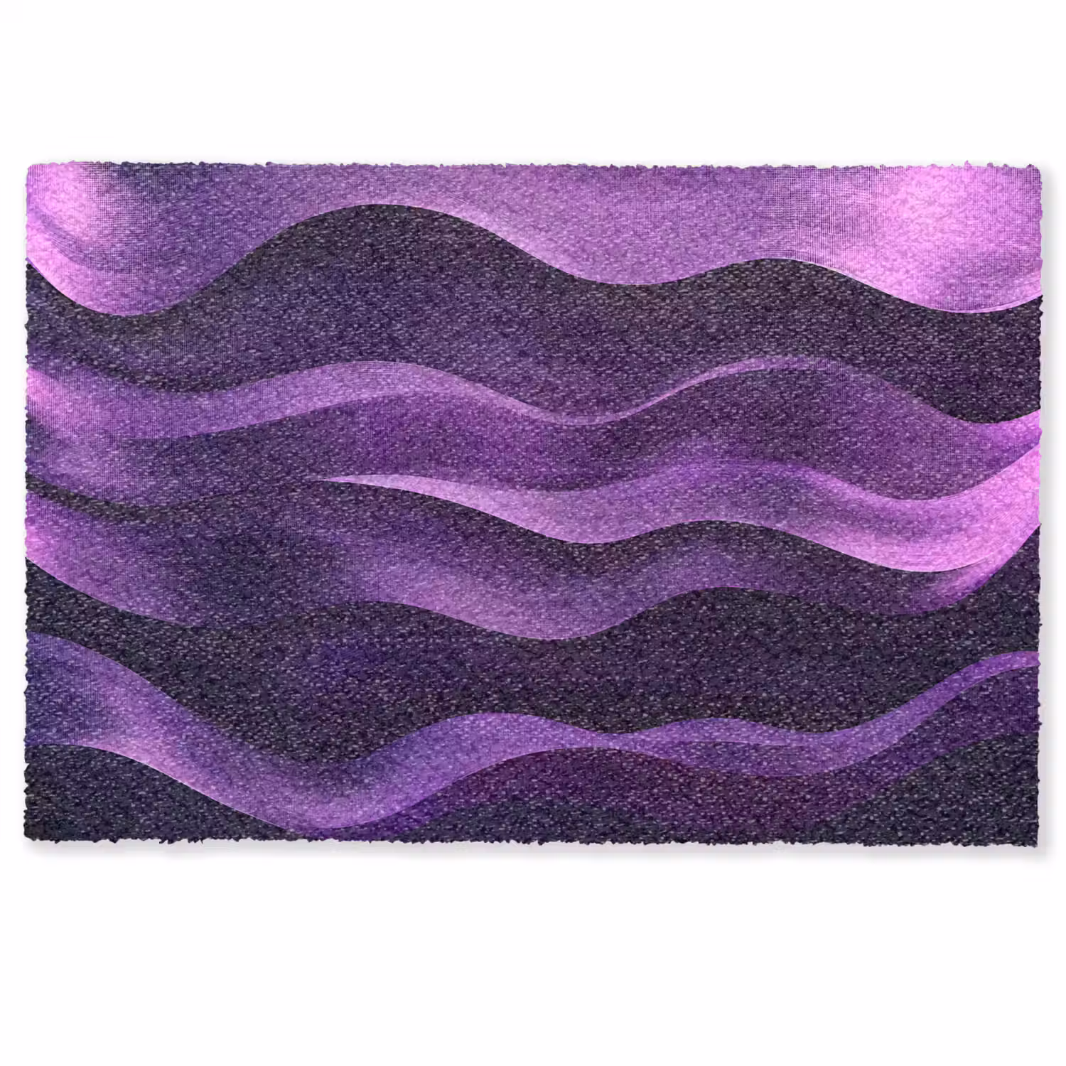 Golven - Abstract - Paars Deurmat klein -zkaufland3d