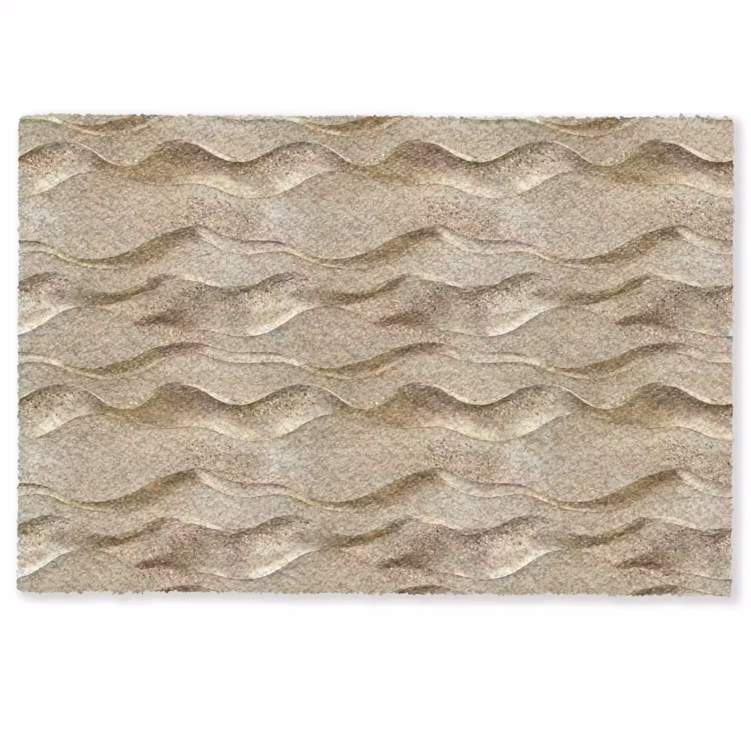 Golven - Patroon - Goud Deurmat klein 898 -zkaufland3d