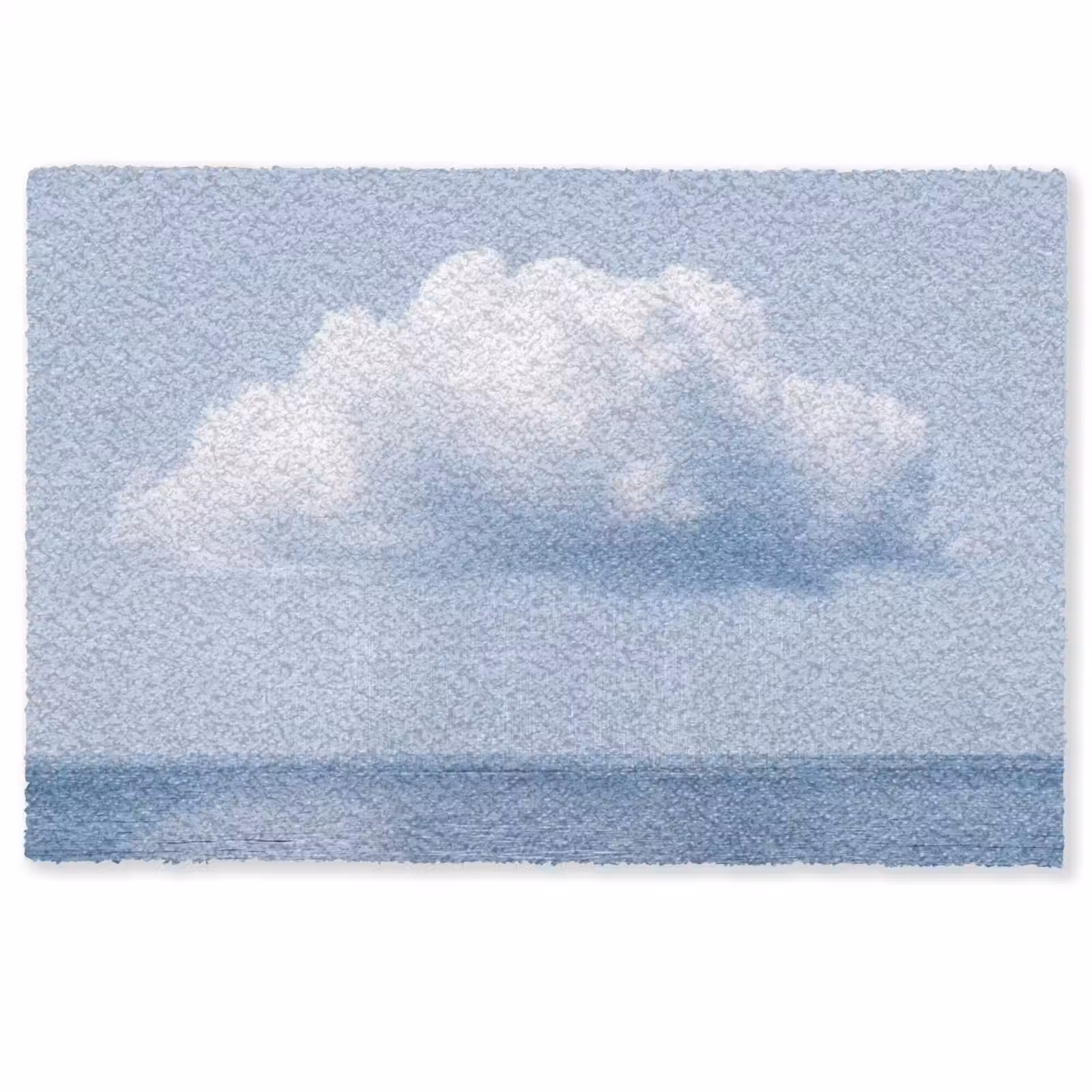 Fußmatte - Wolke – Regen – Natur - Wolk - Regen - Natuur Deurmat klein