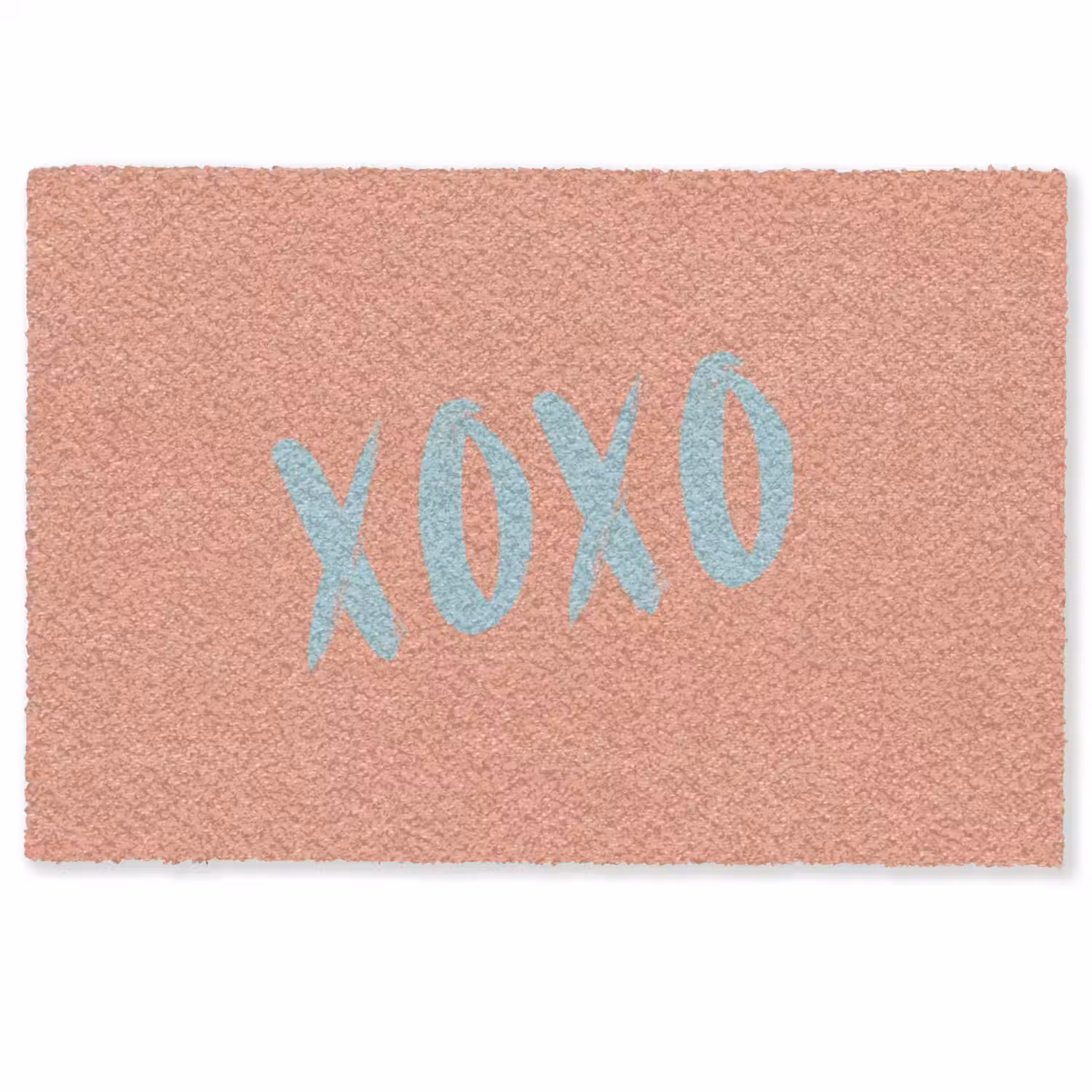 XOXO - Blauw - Perzikkleur Deurmat klein -zkaufland3d