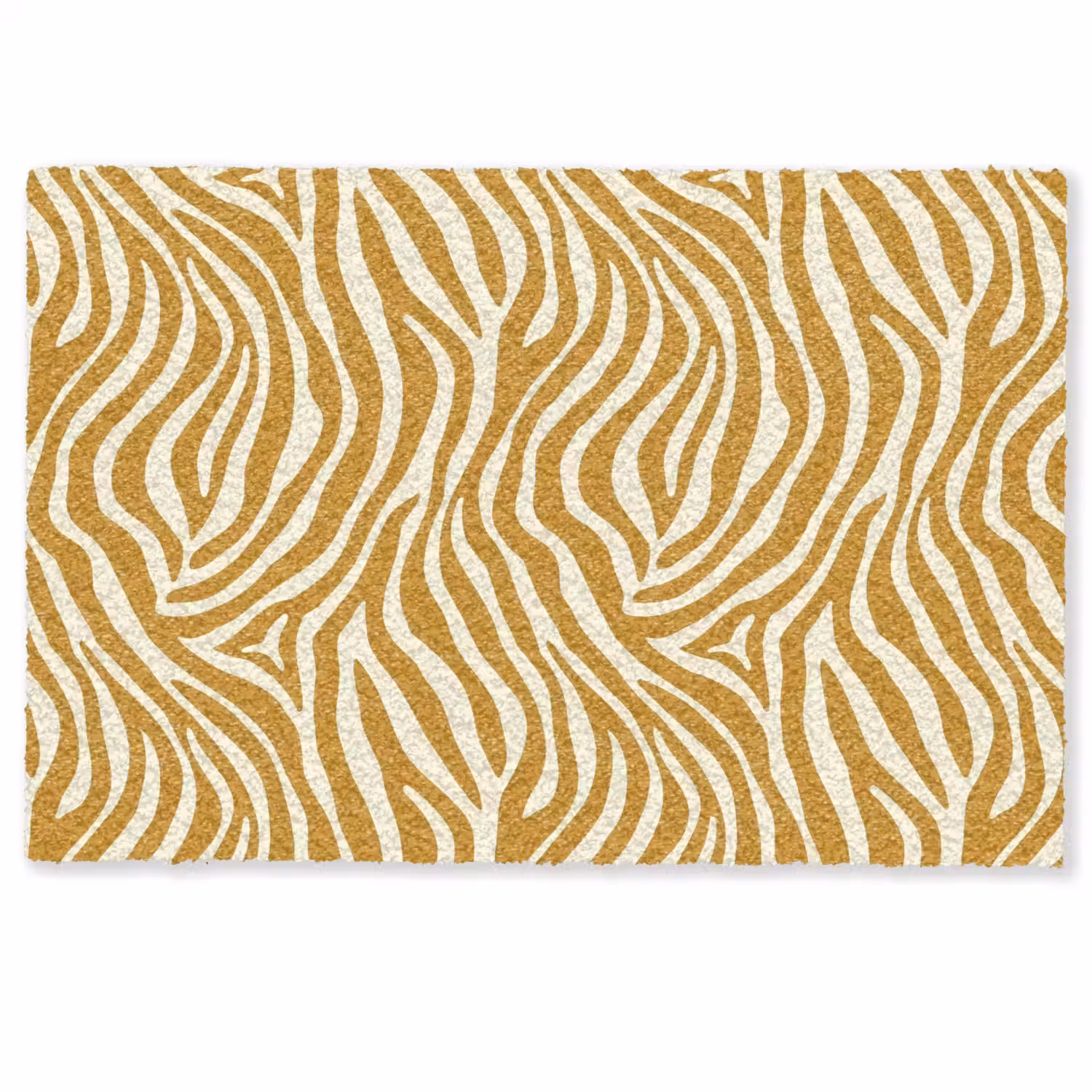 Zebra - Klassiek - Oker - Geel Deurmat klein 898 -zkaufland3d