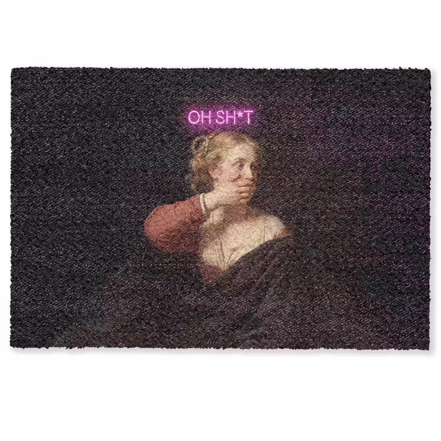Quote - Neon - vrouw Deurmat klein -zkaufland3d