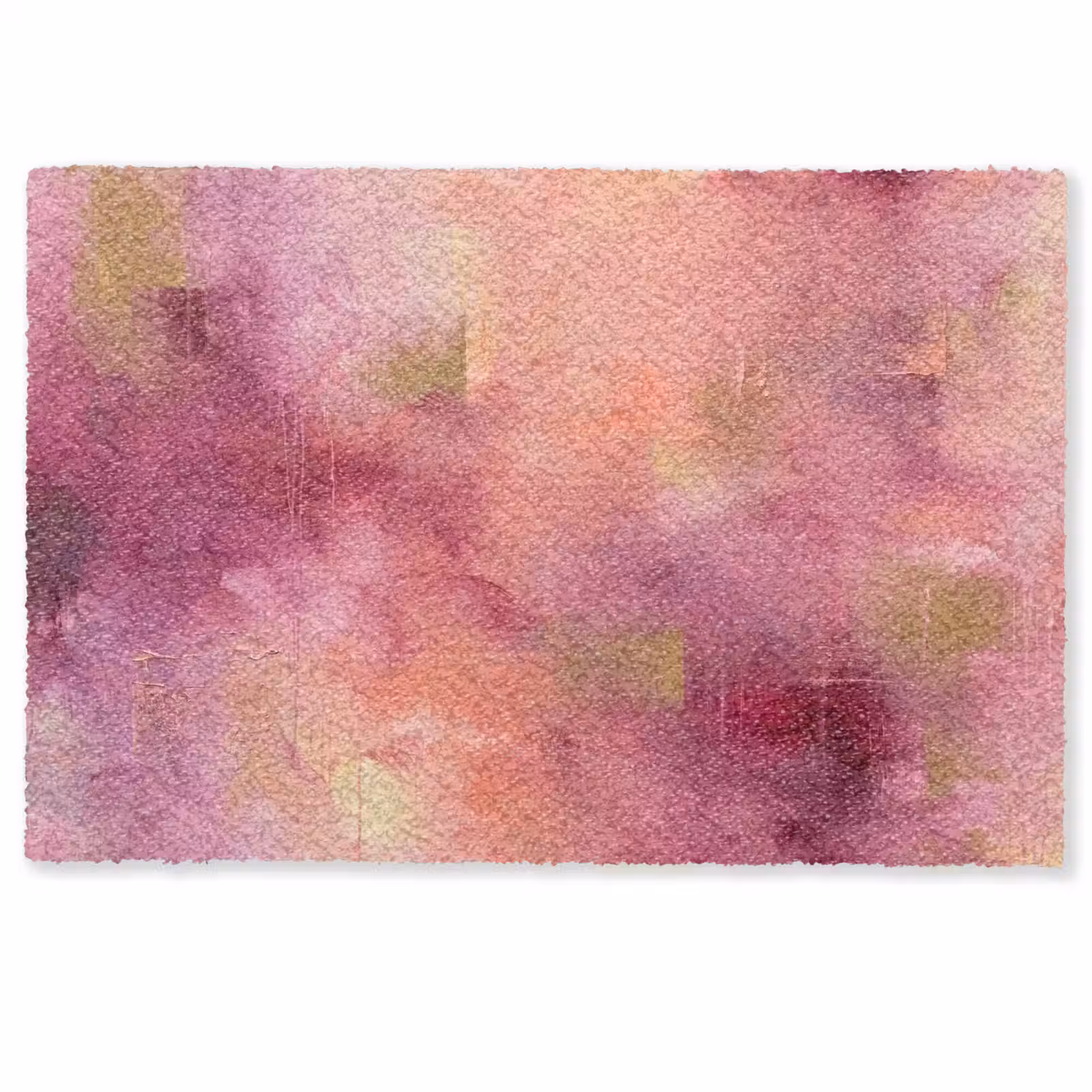 Fußmatte - Zusammenfassung – Farben – Modern – Rosa – Lila - Abstract - Kleuren - Modern - Roze - Paars Deurmat klein