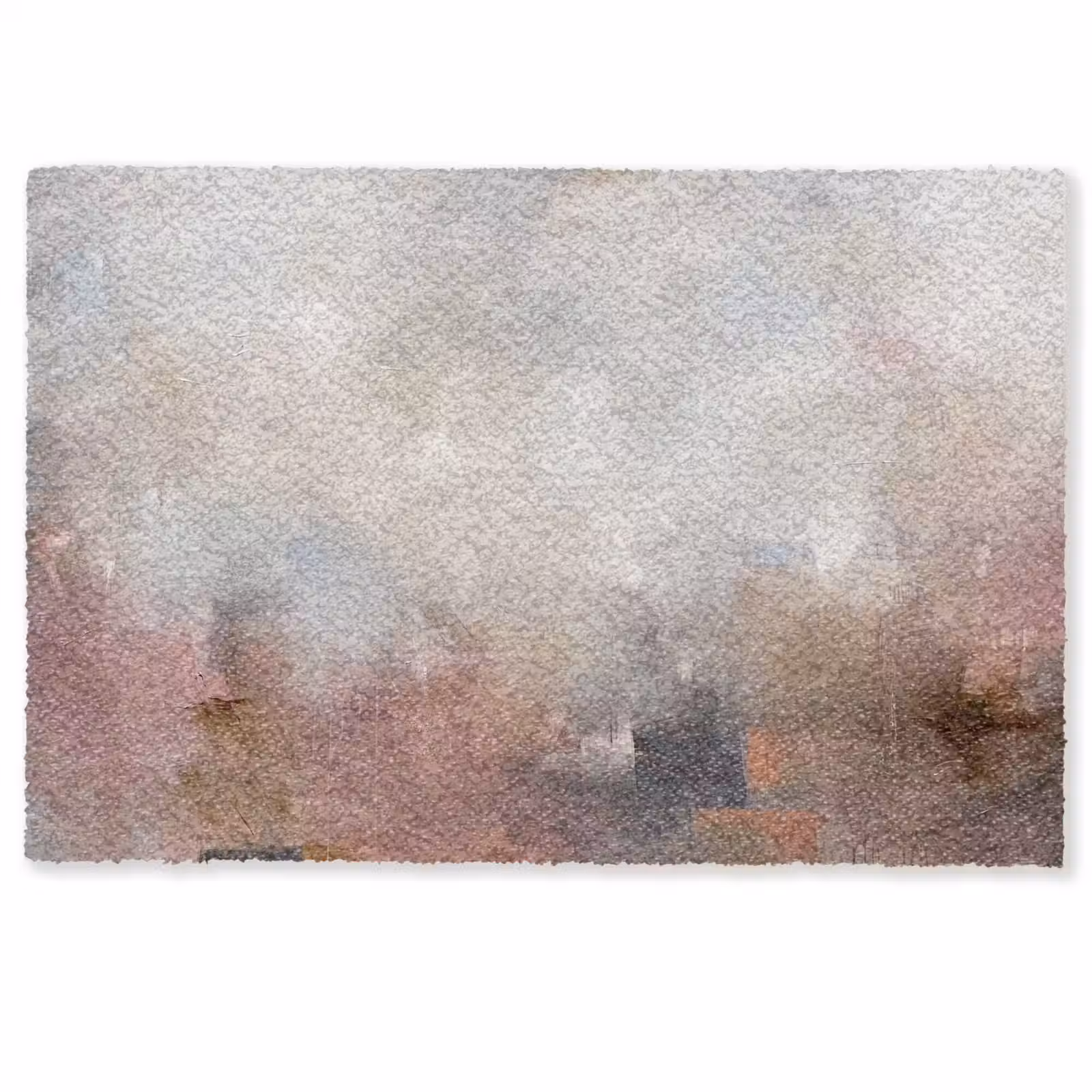 Fußmatte - Zusammenfassung – Fließend – Kunst – Modern – Beige - Abstract - Vloeiend - Kunst - Modern - Beige Deurmat klein