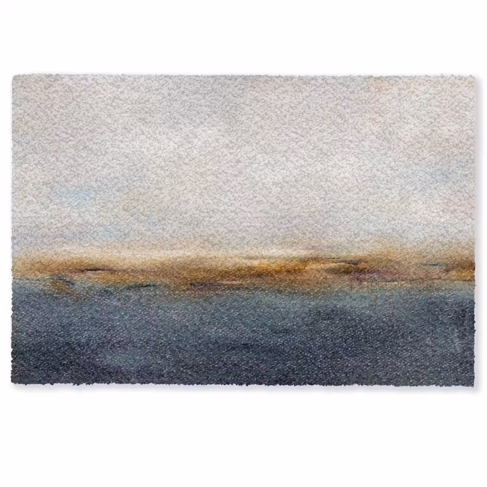 Fußmatte - Zusammenfassung – Horizont – Wasser – Modern – Beige - Abstract - Horizon - Water - Modern - Beige Deurmat klein