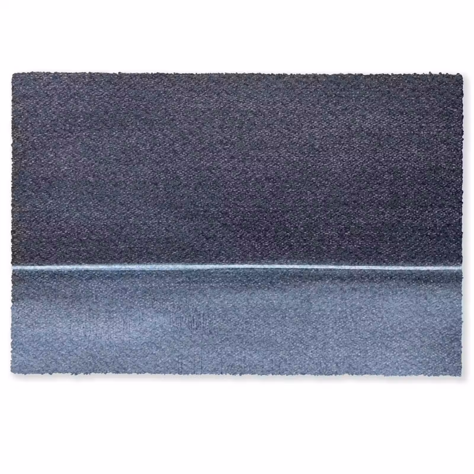 Fußmatte - Zusammenfassung – Horizontale Linie – Minimalistisch – Dunkelblau – Kunst - Abstract - Horizontale lijn - Minimalistisch - Donkerblauw - Kunst Deurmat klein