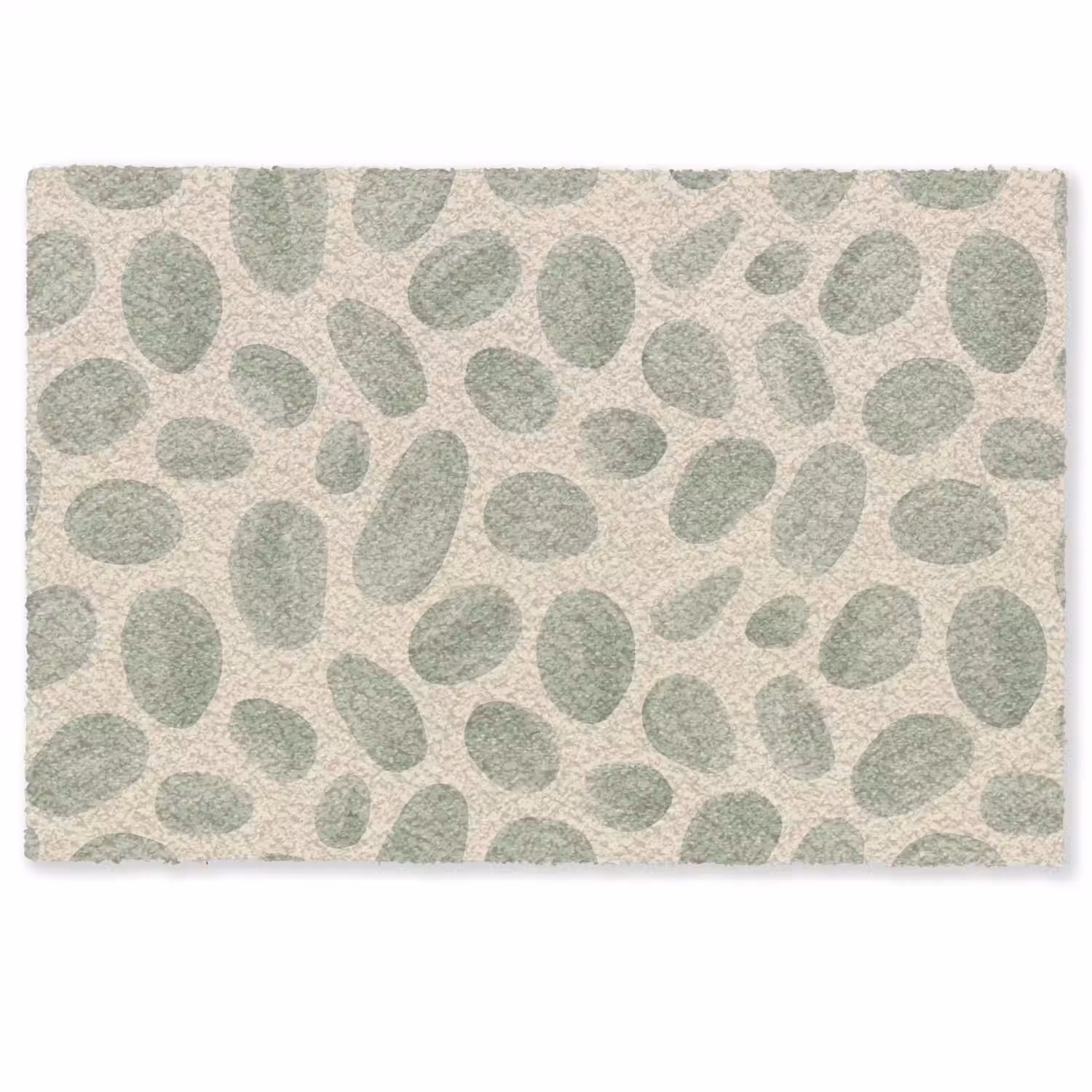 Abstract - Patroon - Organisch - Groen - Modern Deurmat klein -zkaufland3d