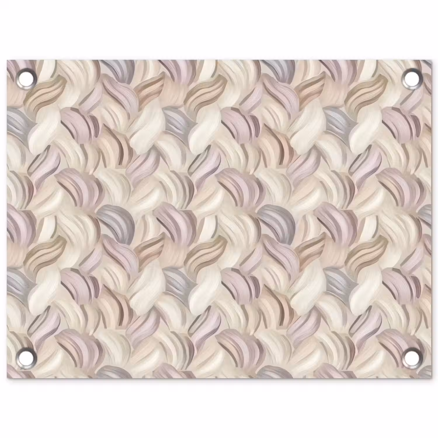 Abstract - Golvend - Pastel tuinposter los doek klein 239 -3d