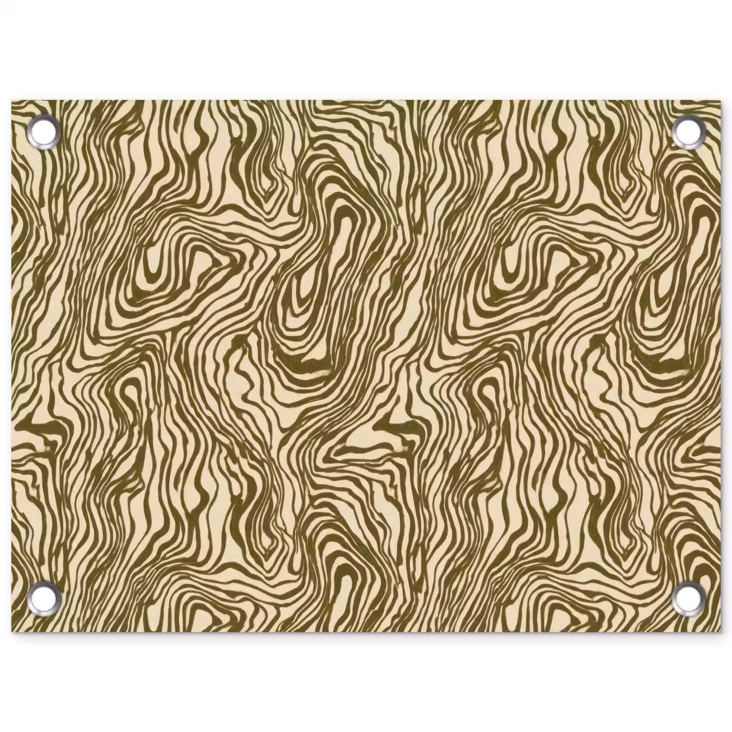Abstract - Marmer - Groen tuinposter los doek klein 239 -3d