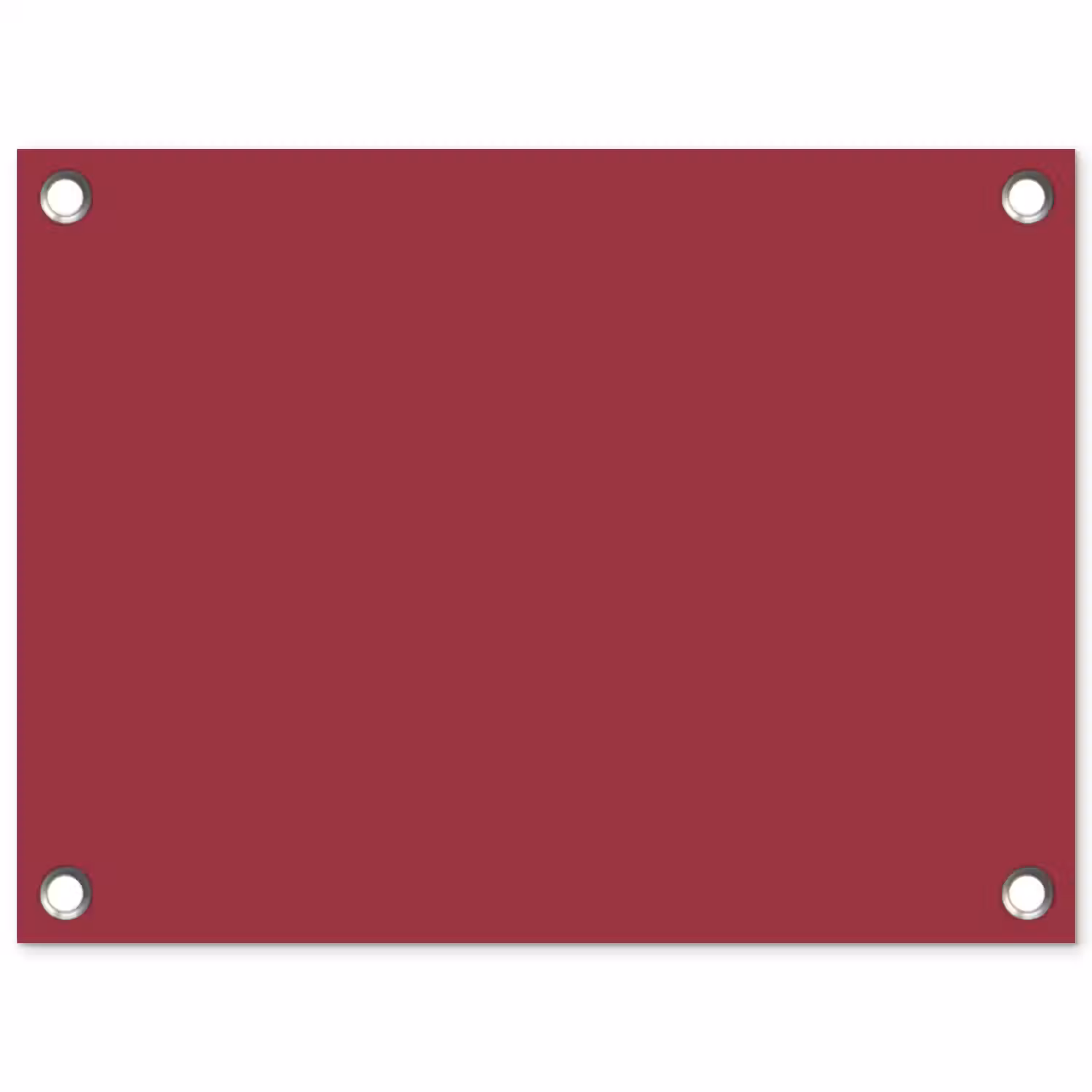 Antique - Ruby - Rood tuinposter los doek klein 239 -3d