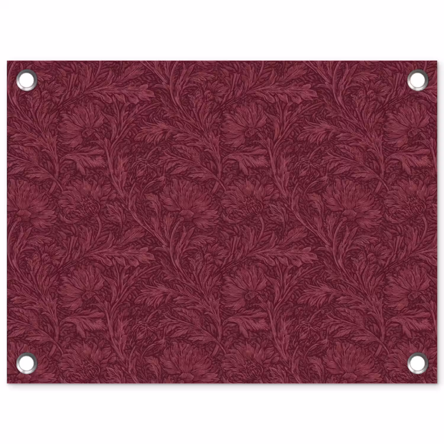 Bladeren - Patroon - Paars tuinposter los doek klein 239 -3d
