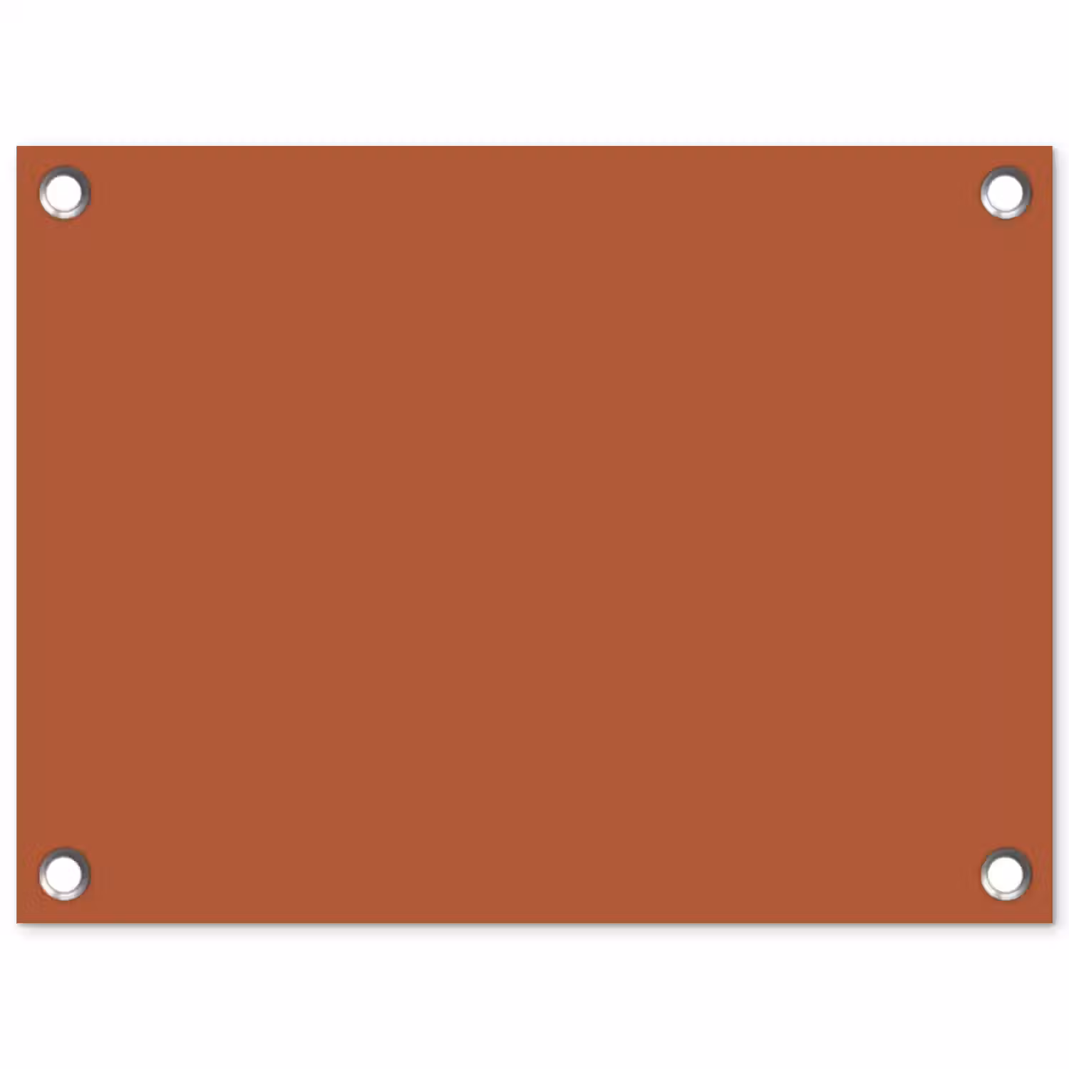 Burnt - Sienna - Oranje tuinposter los doek klein 239 -3d