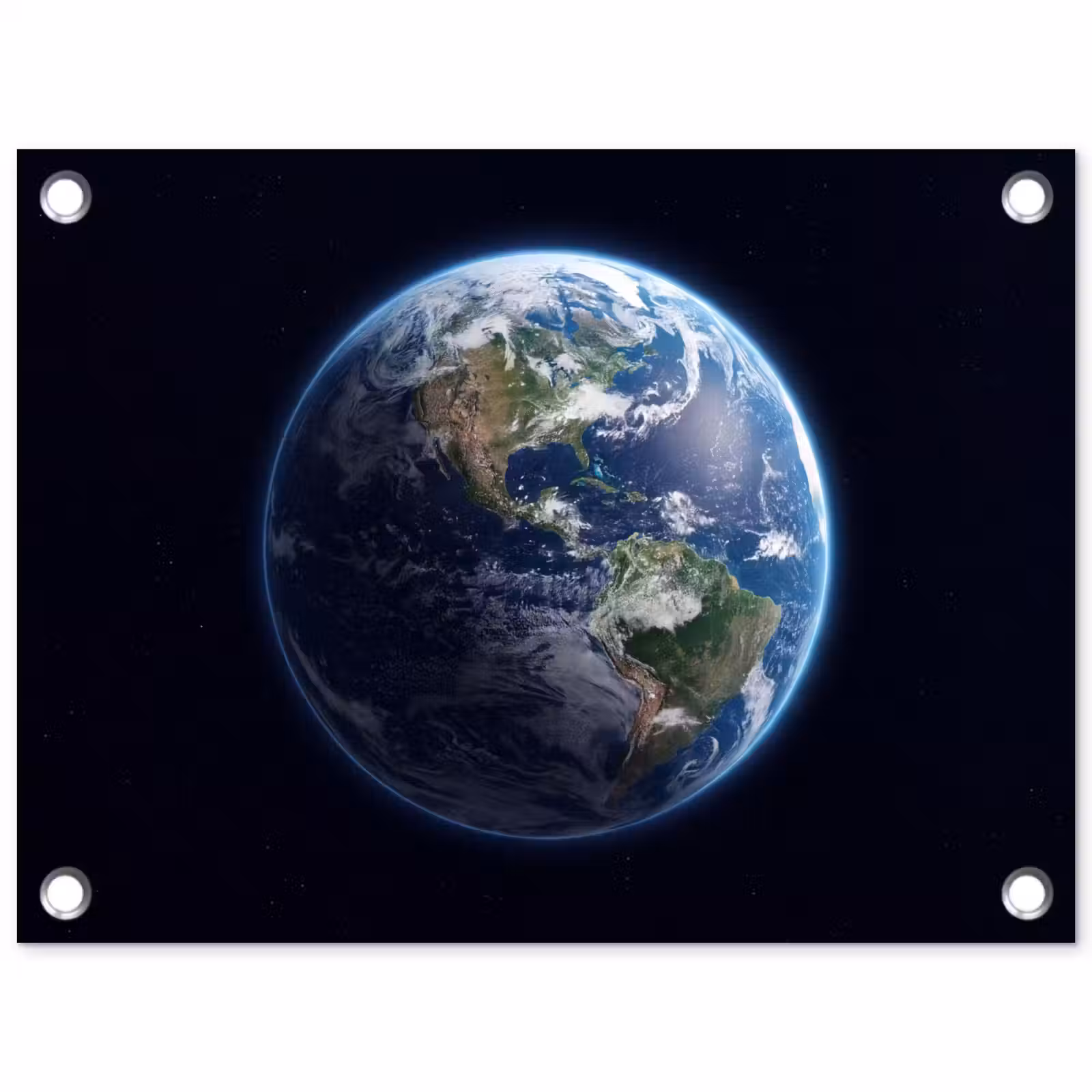 Gartenposter - Erde – Weltraum – Kosmos - Aarde - Ruimte - Kosmos tuinposter los doek klein