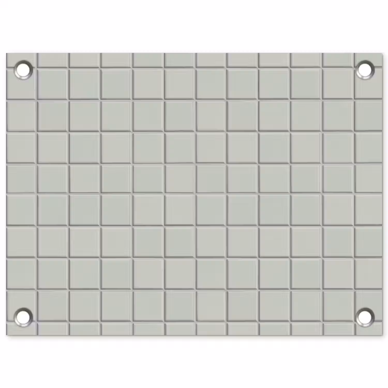 Tegel - Patroon - Lichtgroen tuinposter los doek klein 239 -3d