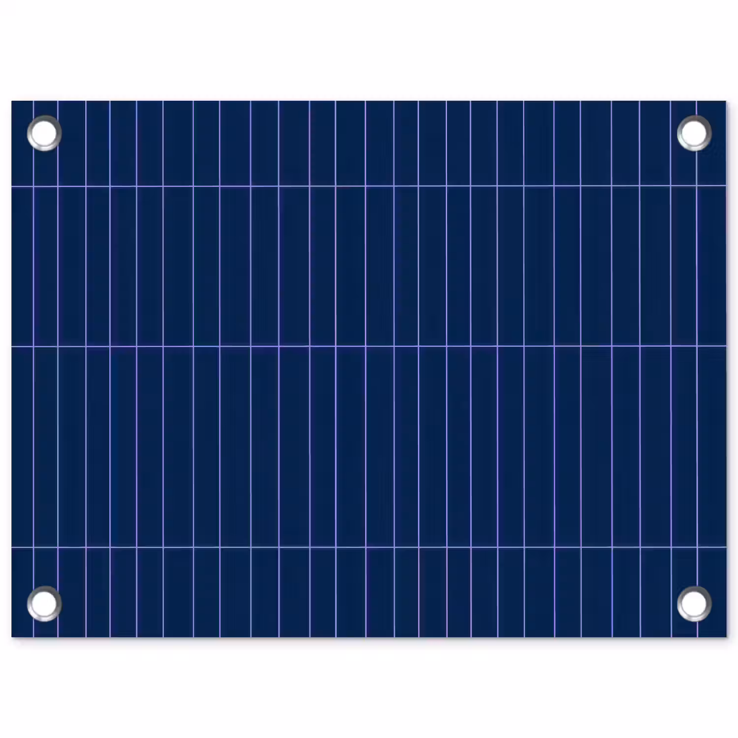 Tegels - Langwerpig - Blauw tuinposter los doek klein 239 -3d
