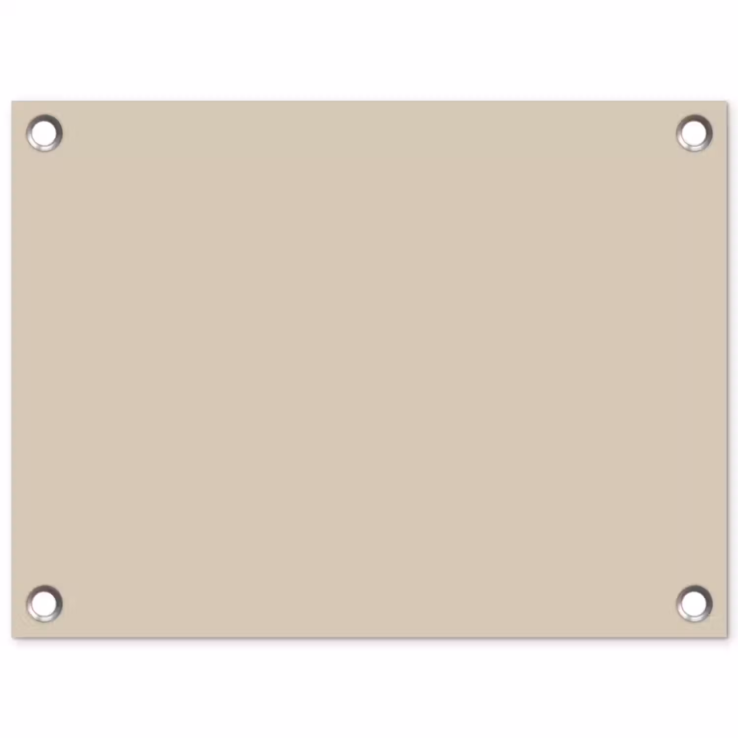 Baked - Biscuit - Nude tuinposter los doek klein 239 -3d