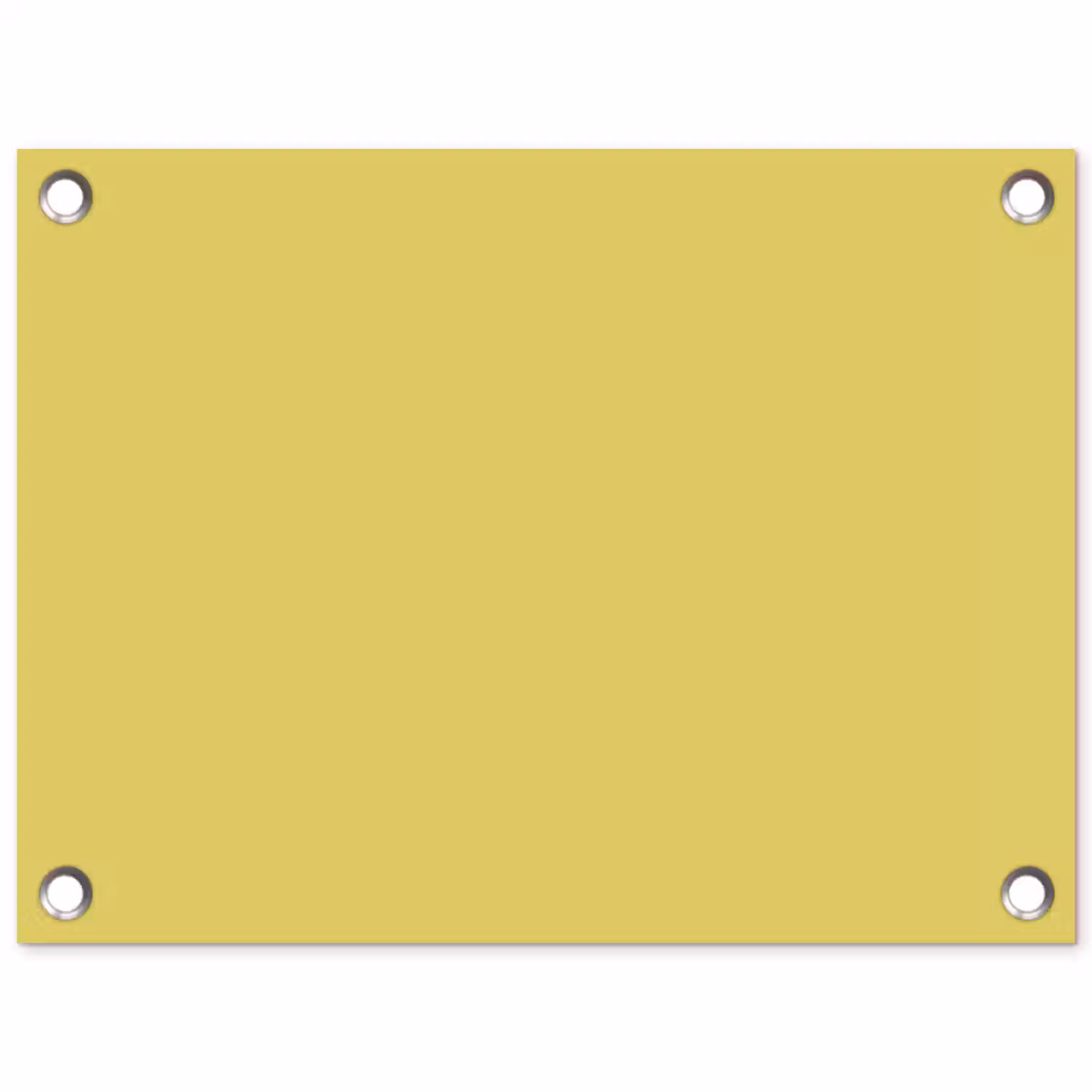 Golden - Ochre - Geel tuinposter los doek klein 239 -3d