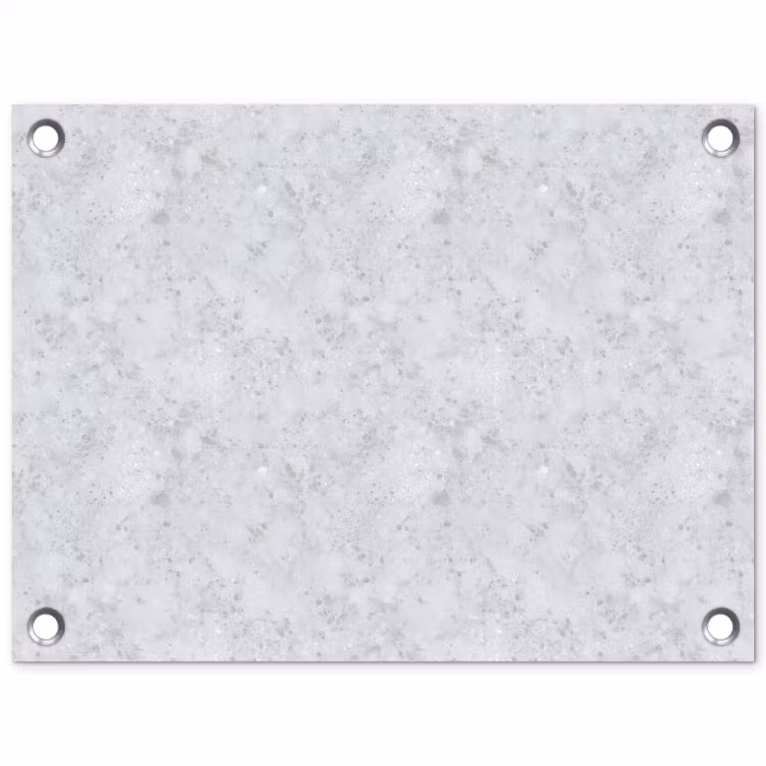 Grijs - Terrazzo-effect - Beton tuinposter los doek klein 239 -3d