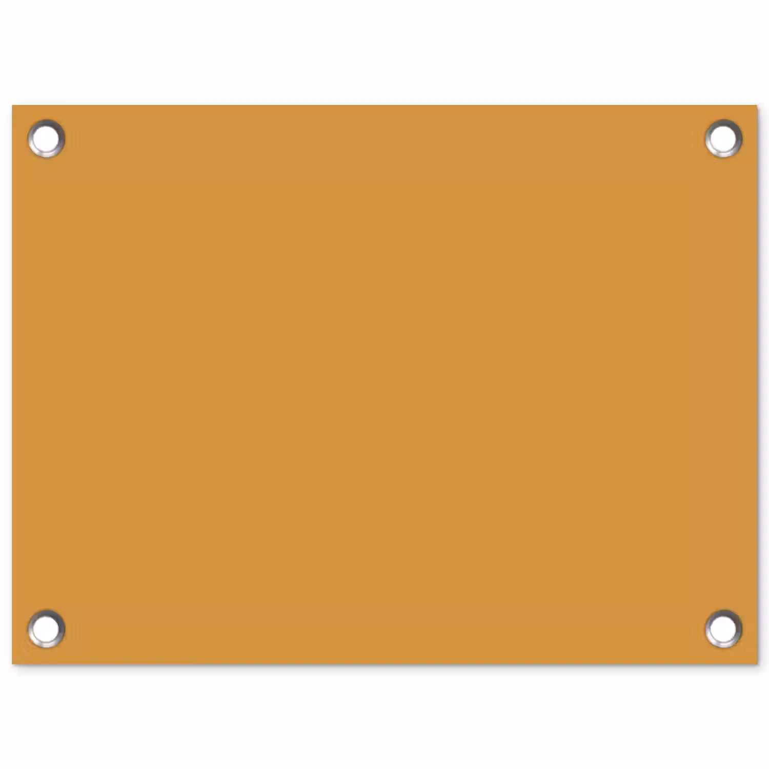 Autumn - Mustard - Geel tuinposter los doek klein 239 -3d