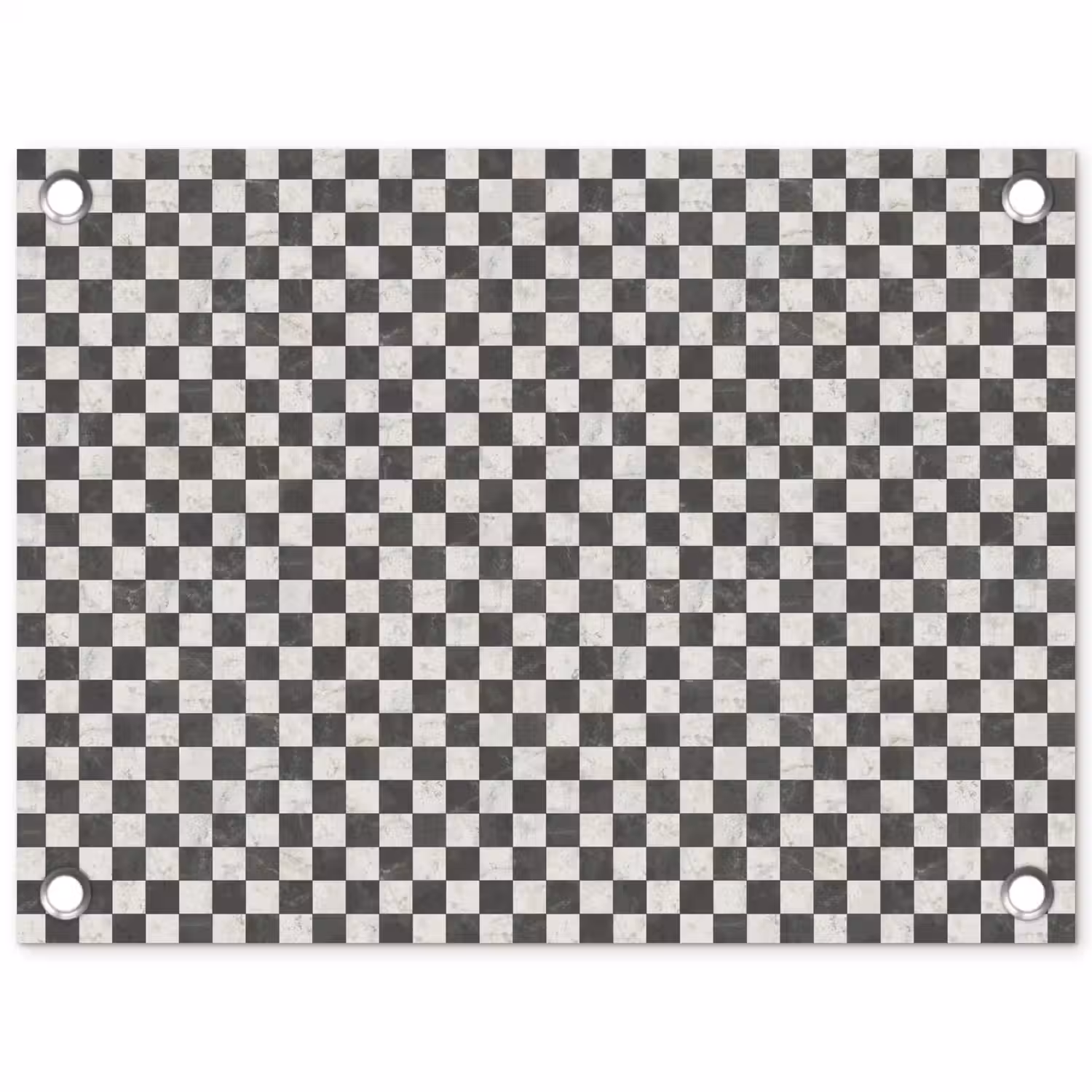 Marmer - Patroon - Grijs tuinposter los doek klein 239 -3d