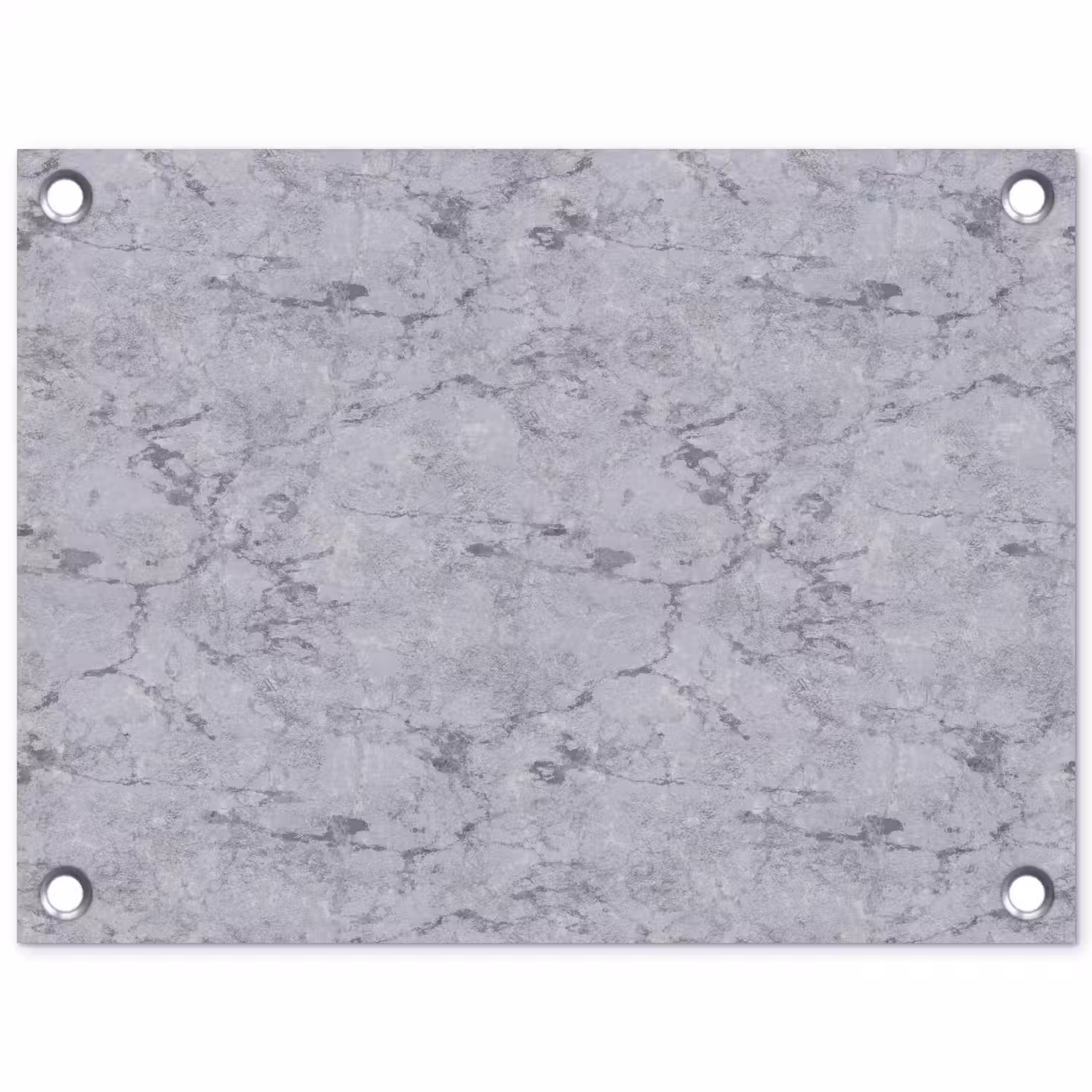 Marmerplaat - Patroon - Grijs tuinposter los doek klein 239 -3d