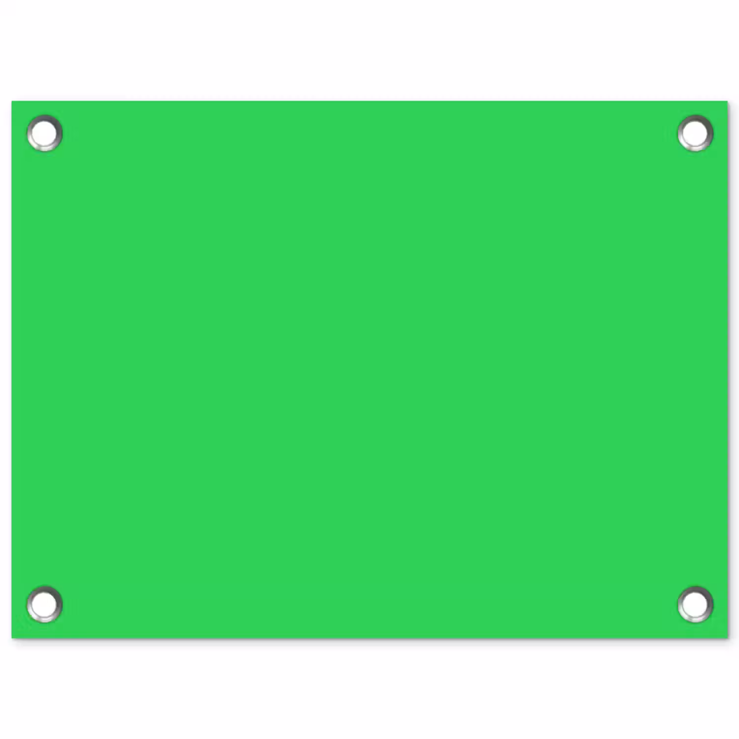 Mint - Green - Groen tuinposter los doek klein 239 -3d