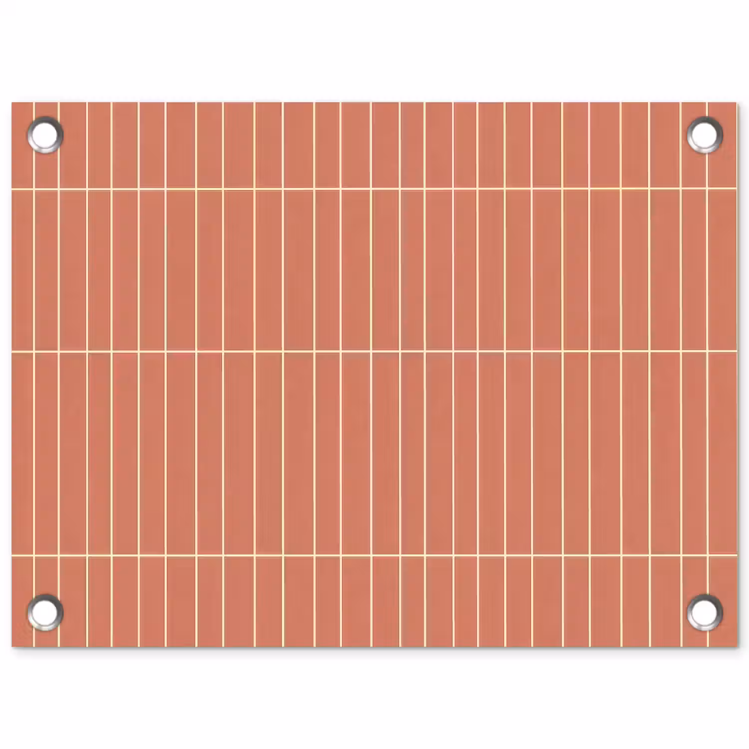 Patroon - Tegels - Terracotta tuinposter los doek klein 239 -3d