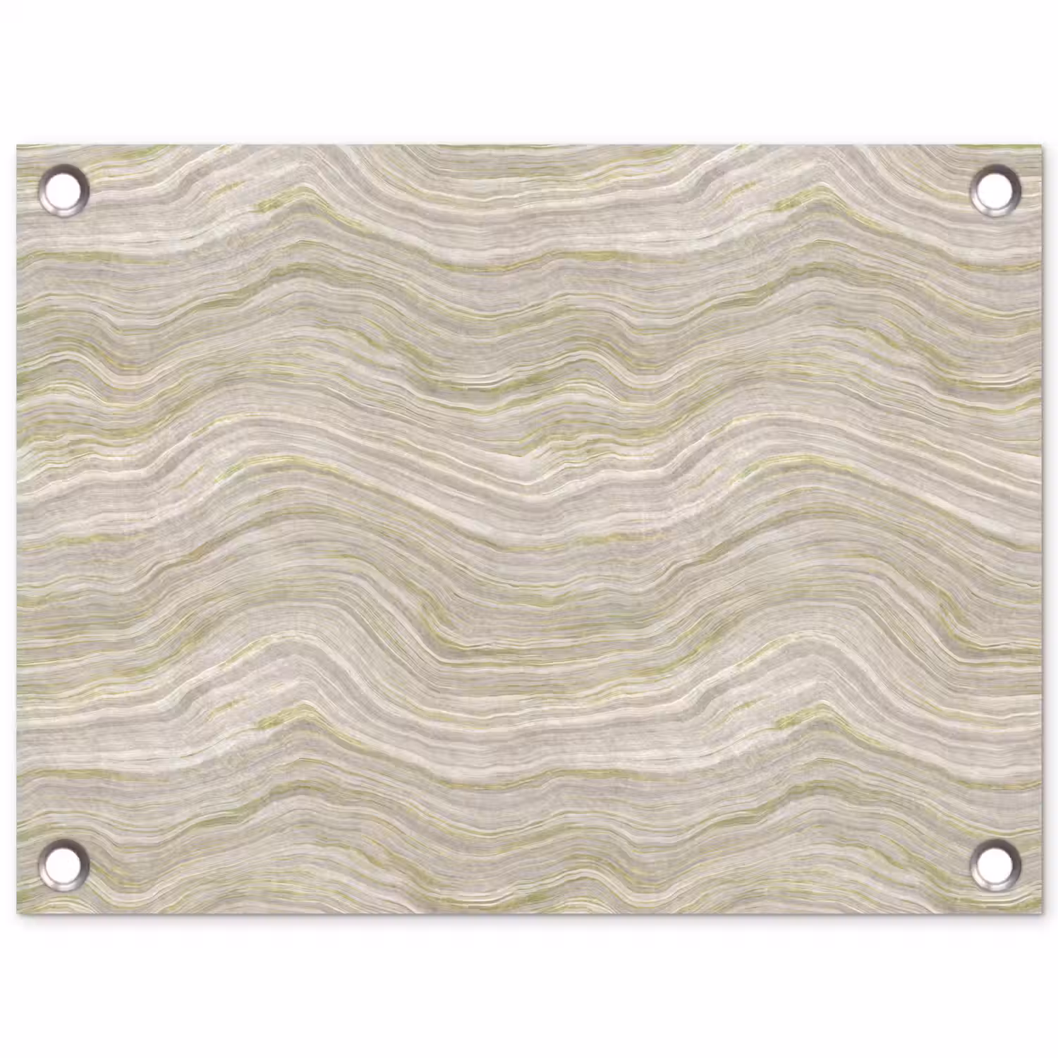 Patroon - Sereen - Groen tuinposter los doek klein 239 -3d