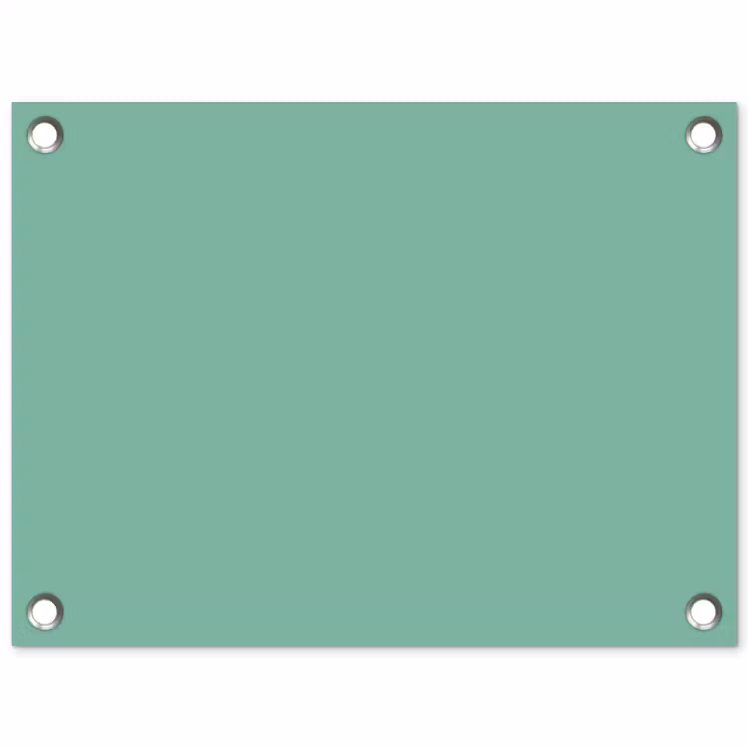 Ocean - Jade - Groen tuinposter los doek klein 239 -3d