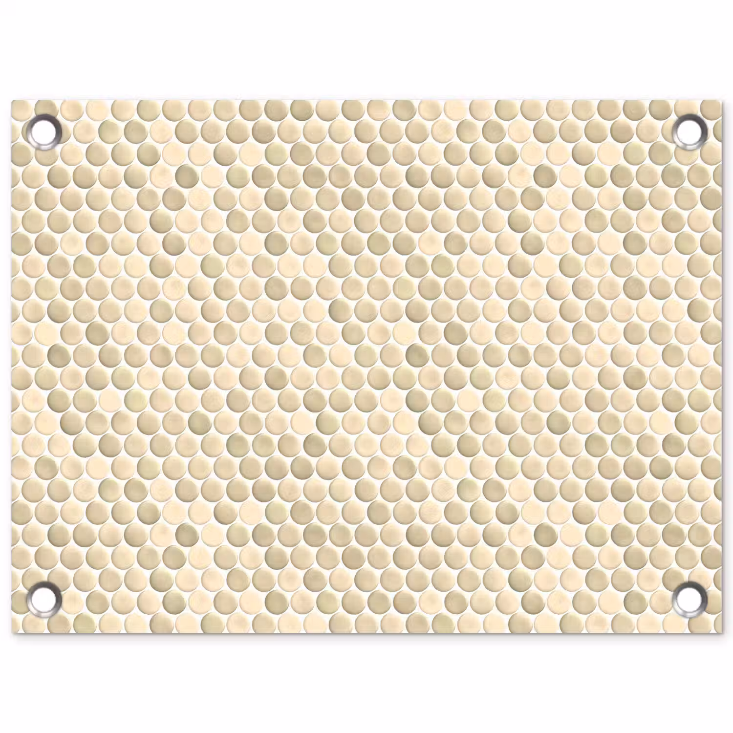Penny - Mozaïek - Zand tuinposter los doek klein 239 -3d