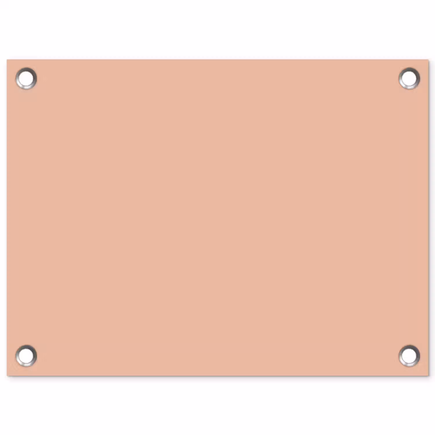Blush - Terracotta - Nude tuinposter los doek klein 239 -3d