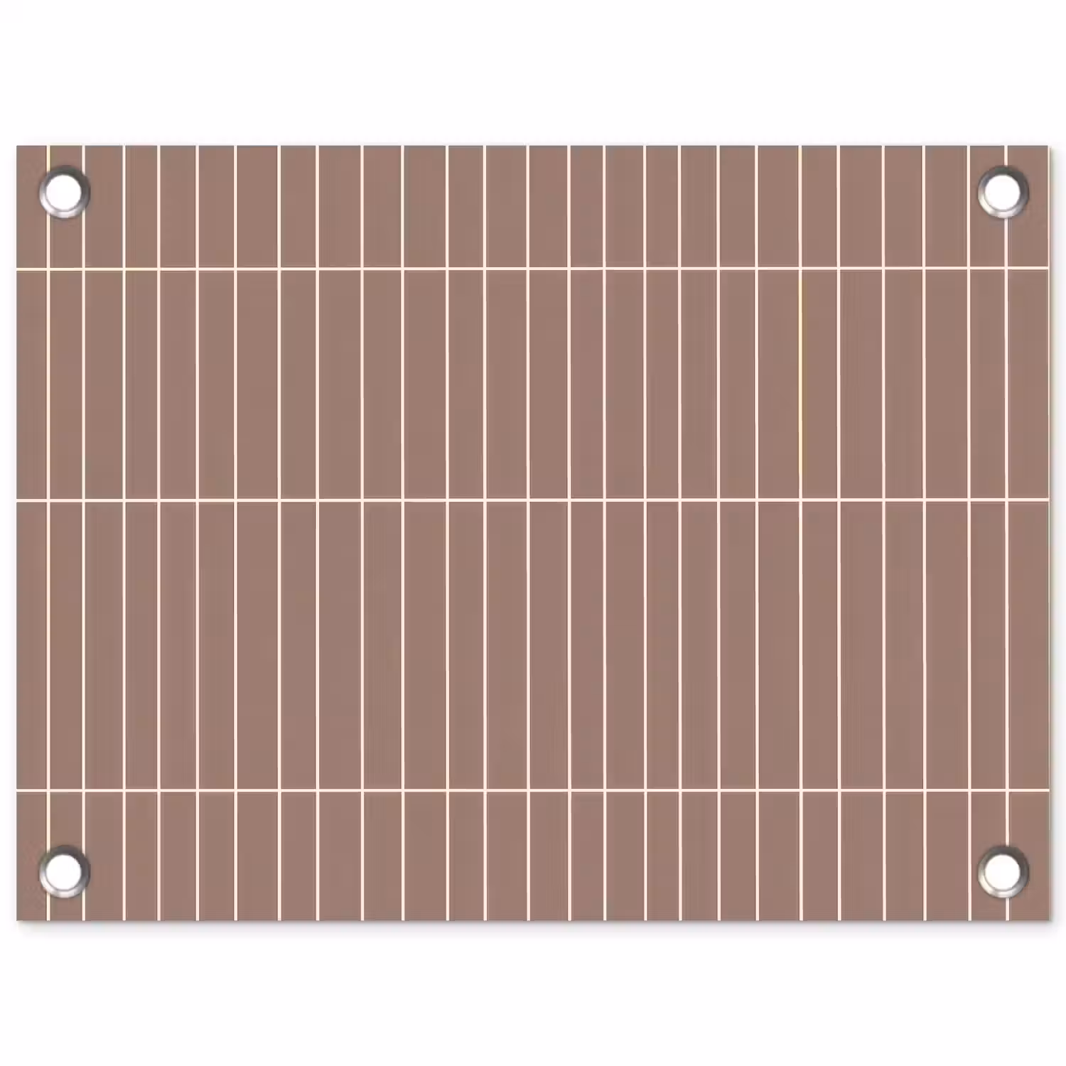 Verticaal - Wandtegel - Terracotta tuinposter los doek klein 239 -3d