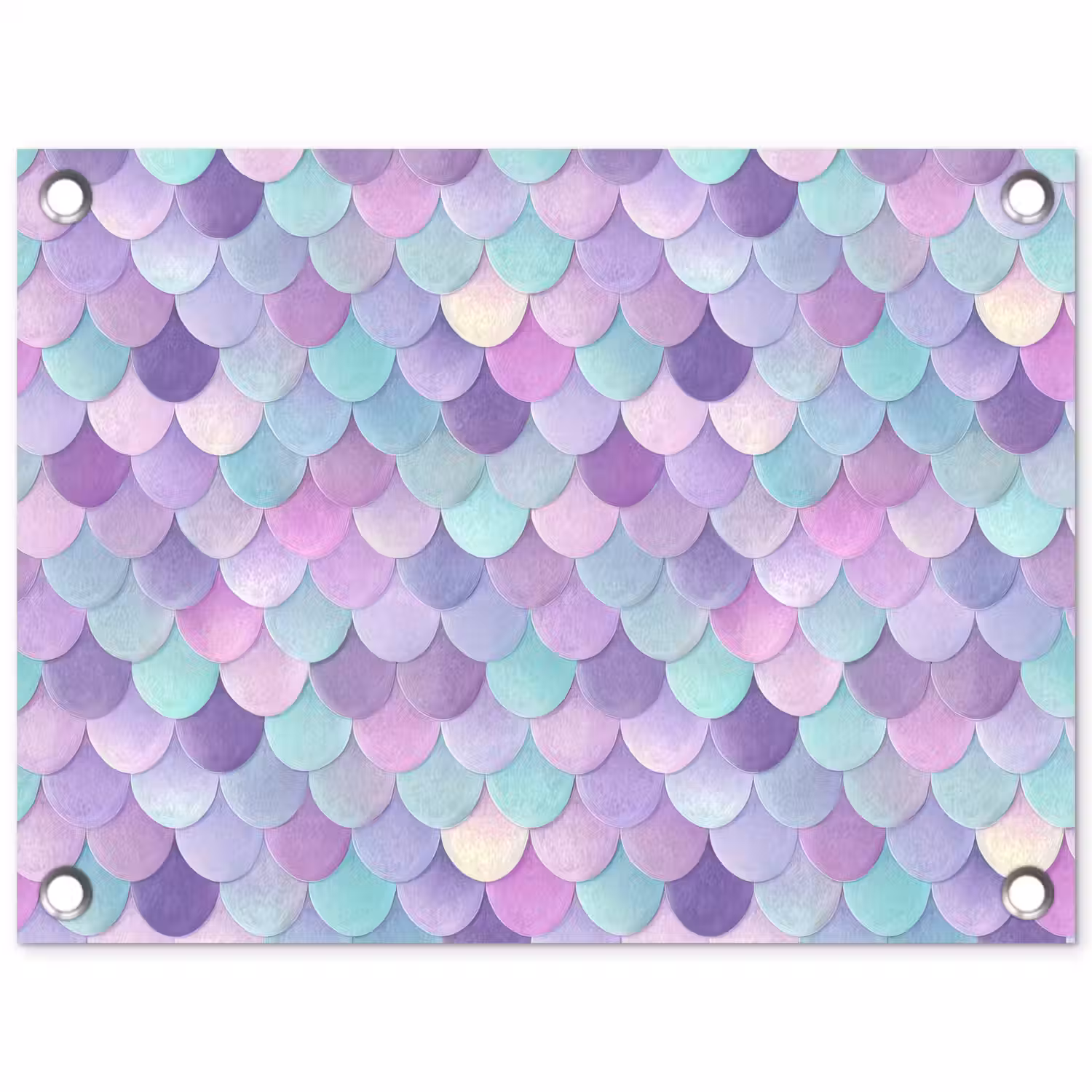 Dromerig - Zeemeermin - Pastel tuinposter los doek klein 239 -3d