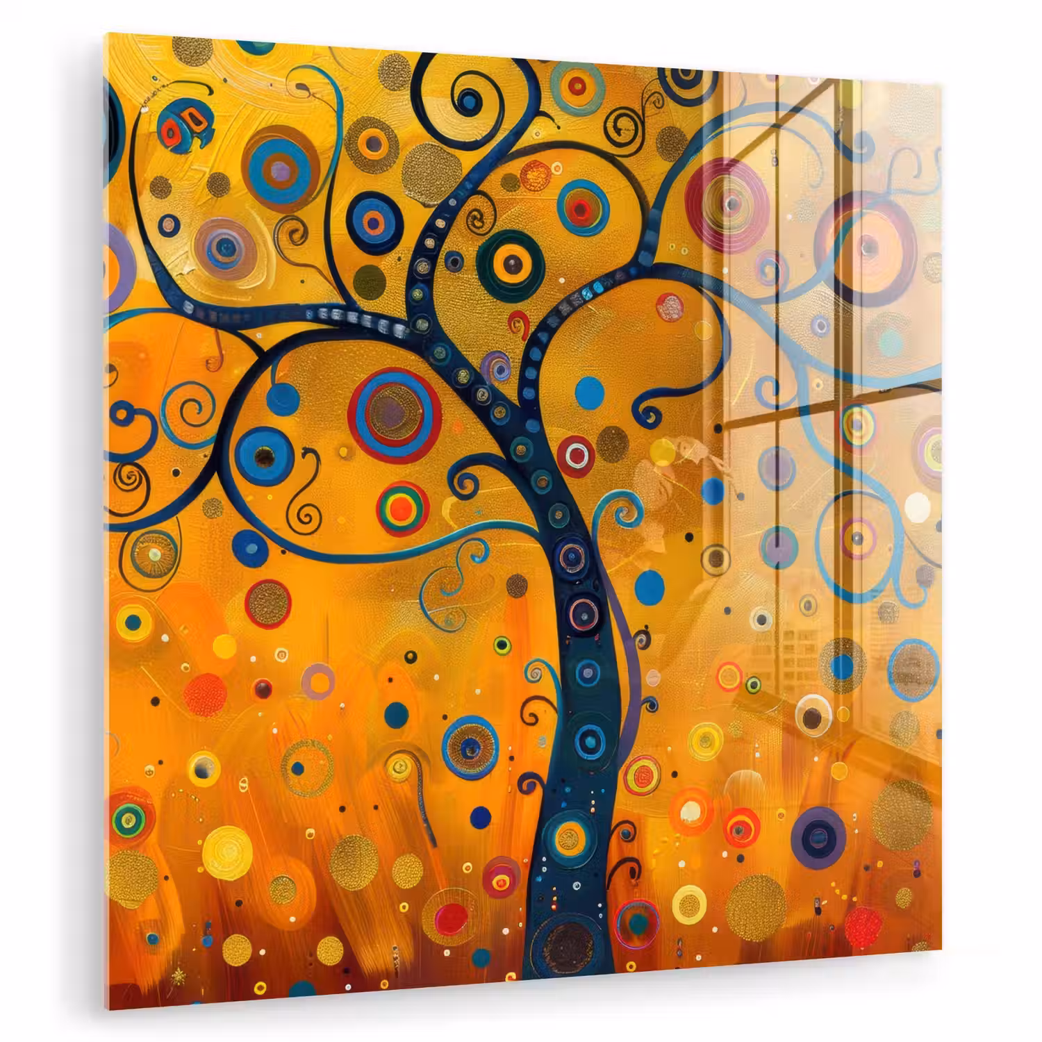 Abstract - Boom - Levensboom - Modern plexiglas 5mm klein -zzzproduct_nieuw